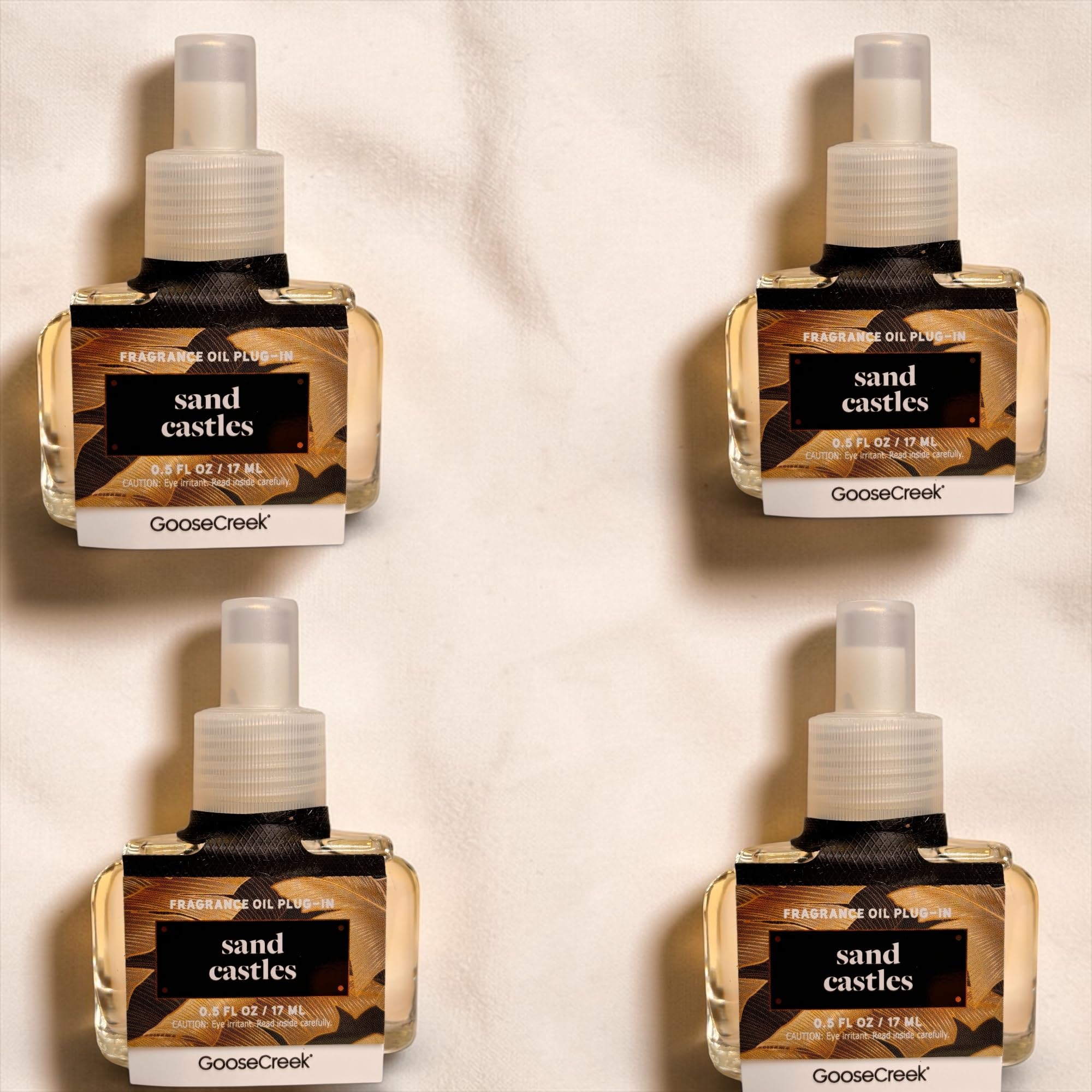 Sand Fragrance Oil Plug-In, 0.5 FL OZ, Orange Flower, Tropical Coconut, Ocean Shells