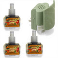 Goose Creek Holiday Cider Fragrance Oil Plug-In Refills, Orange Cinnamon Spice Scent, 0.8 FL OZ, 3 Pack