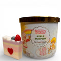 Strawberry Shortcake Apples Dumplin Scented Candle with Artisanal Soap Gift, 14.5 oz, Baked Apples and Cinnamon Sugar Fragrance