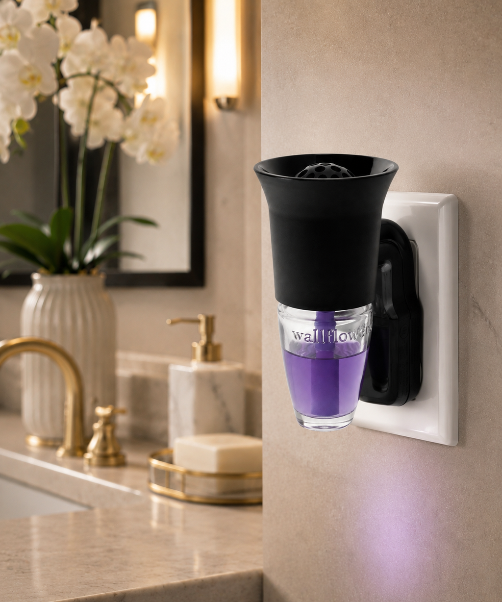 Black individual wall diffuser Fragracense