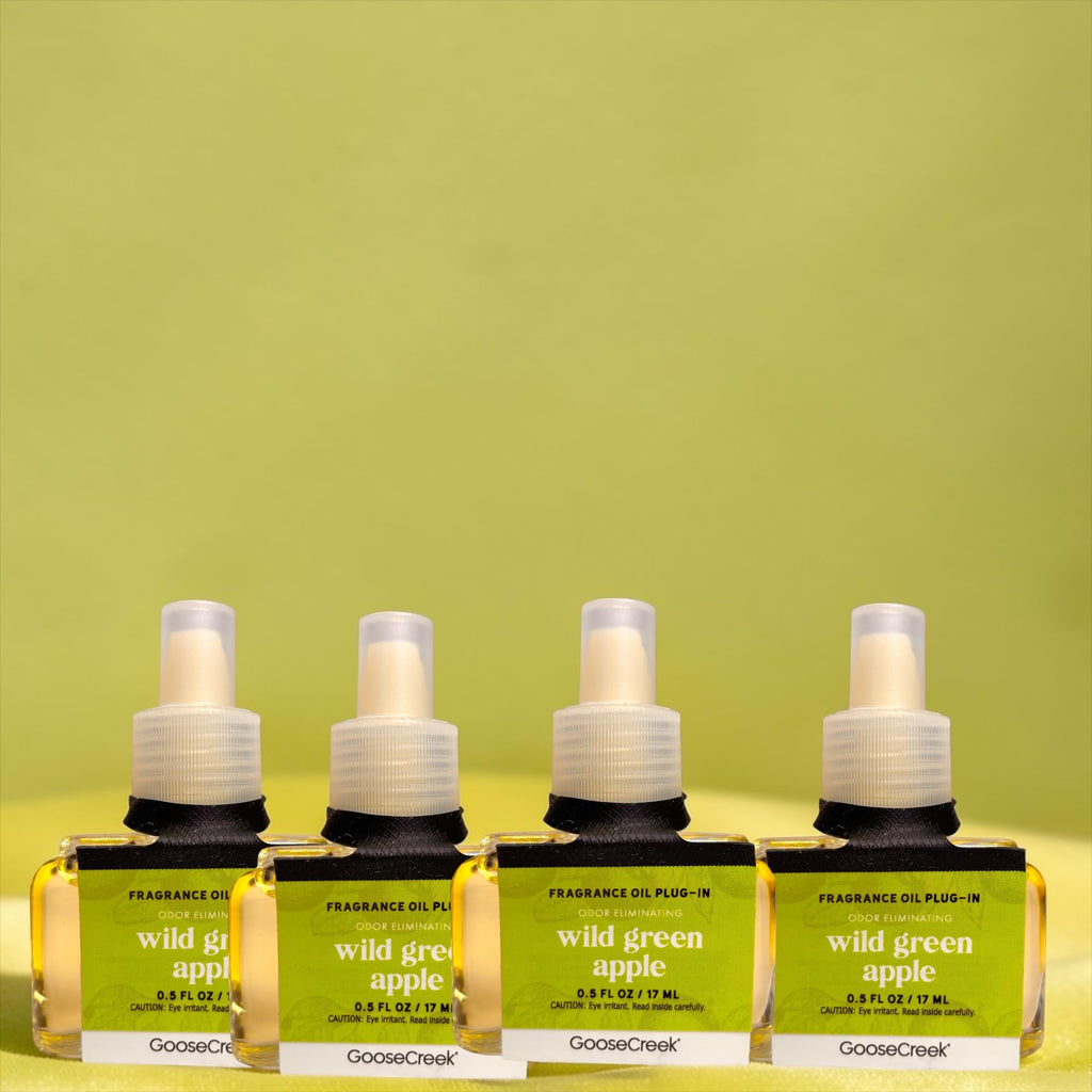 Wild Green Apples Fragrance Oil Plug-In, Odor Eliminating, 0.5 FL OZ, 17 ML
