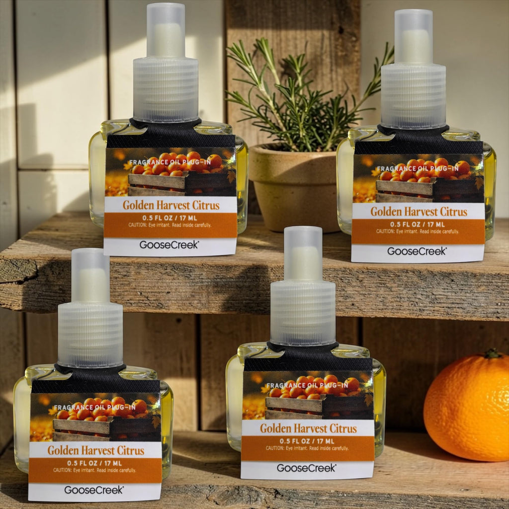 Golden Harvest Citrus Fragrance Oil Plug-In Refill, 0.5 FL OZ / 17 ML