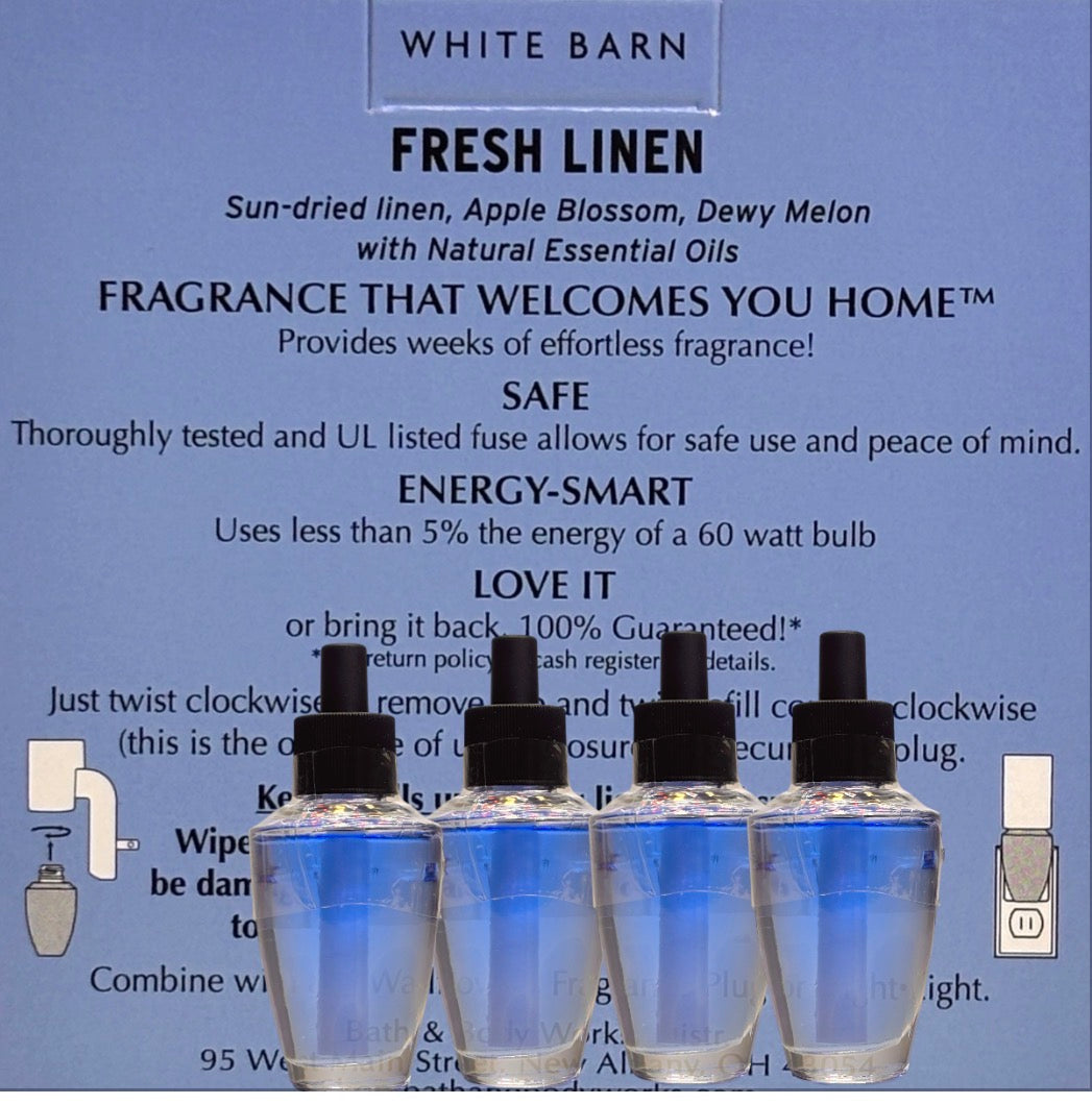 White Barn Wallflowers Refill 4pack Botanicals Blossom Home Fragrance Plugs