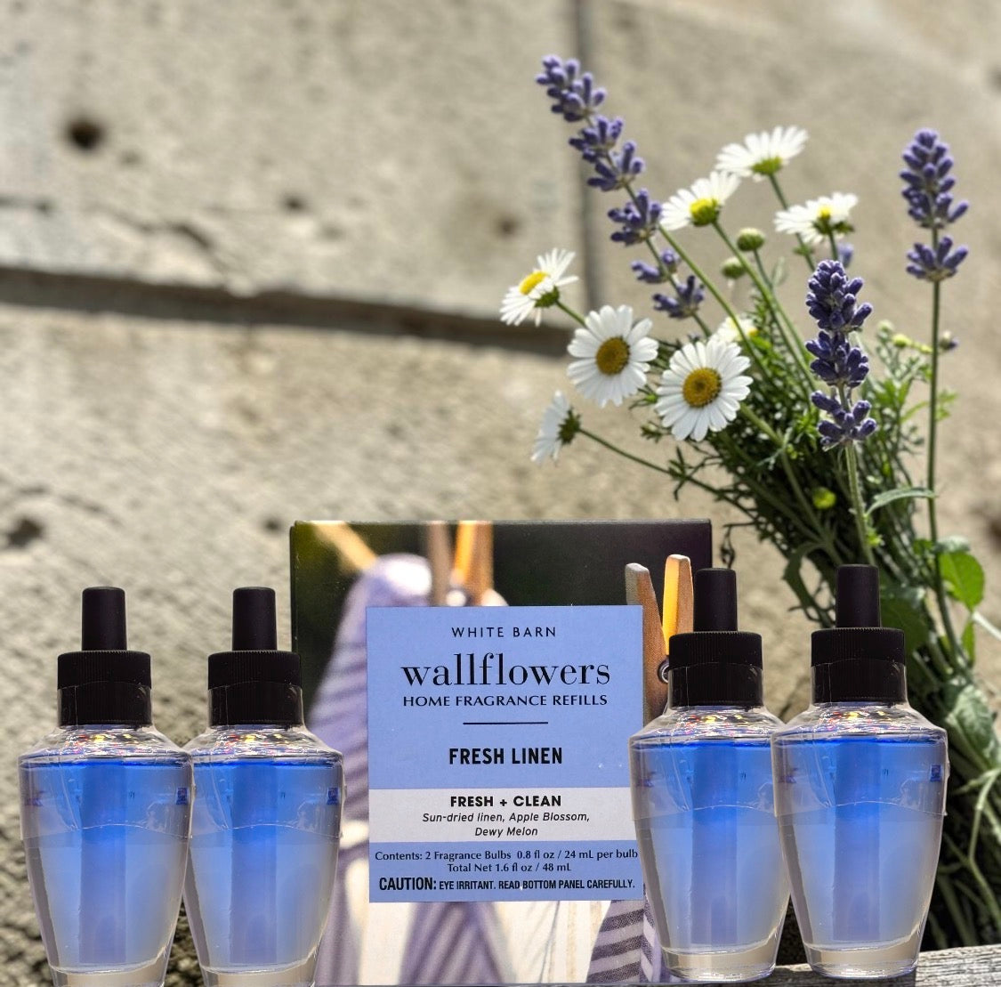 White Barn Wallflowers Refill 4pack Botanicals Blossom Home Fragrance Plugs