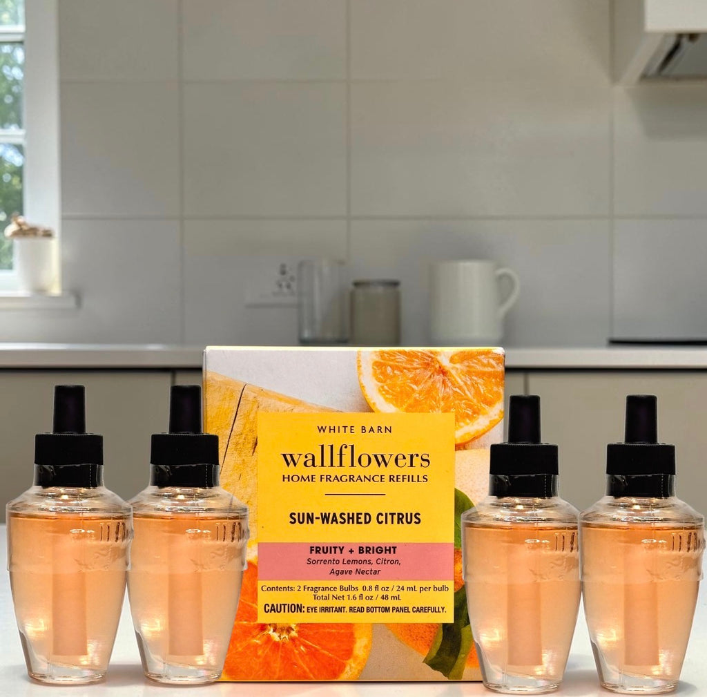 White Barn Wallflowers Sun- Washed Citrus / Home Fragrance Refill Plugs