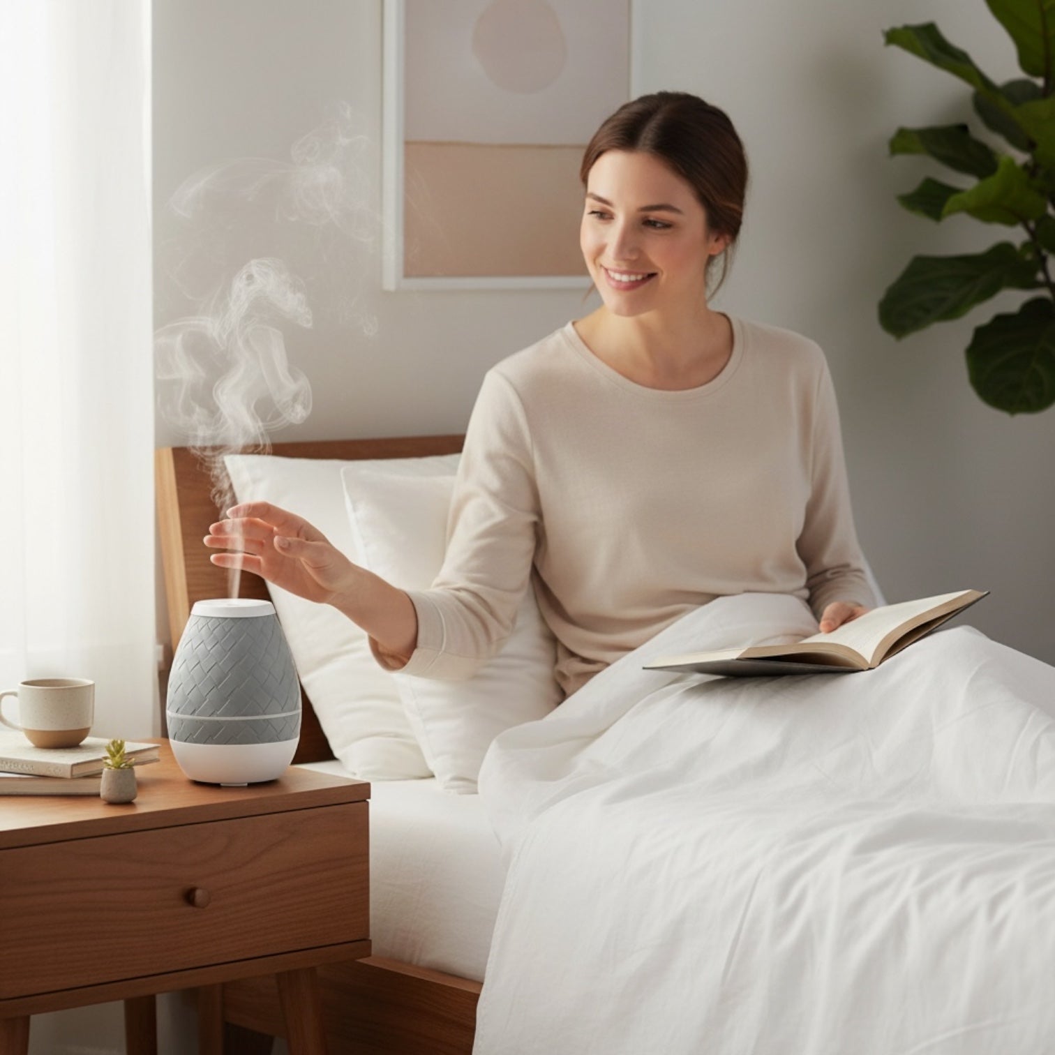 Sweet Aroma  Diffuser & Handmade Soap Gift Set – Relax & Unwind