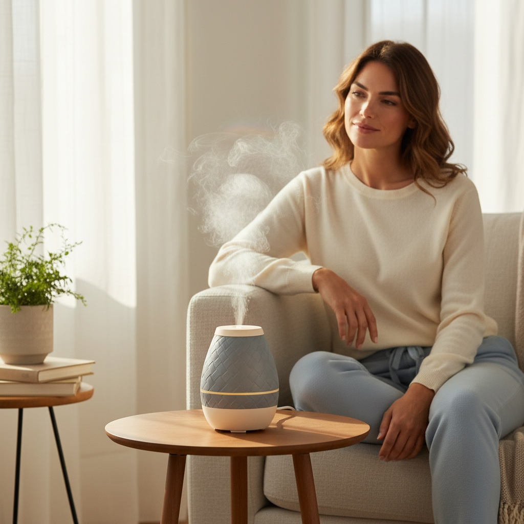 Sweet Aroma  Diffuser & Handmade Soap Gift Set – Relax & Unwind