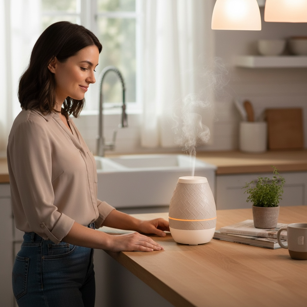 Sweet Aroma  Diffuser & Handmade Soap Gift Set – Relax & Unwind
