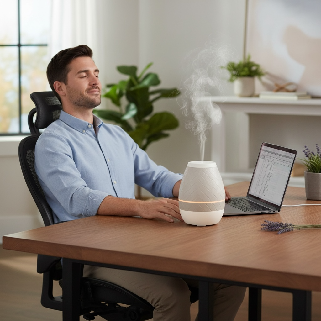 Sweet Aroma  Diffuser & Handmade Soap Gift Set – Relax & Unwind