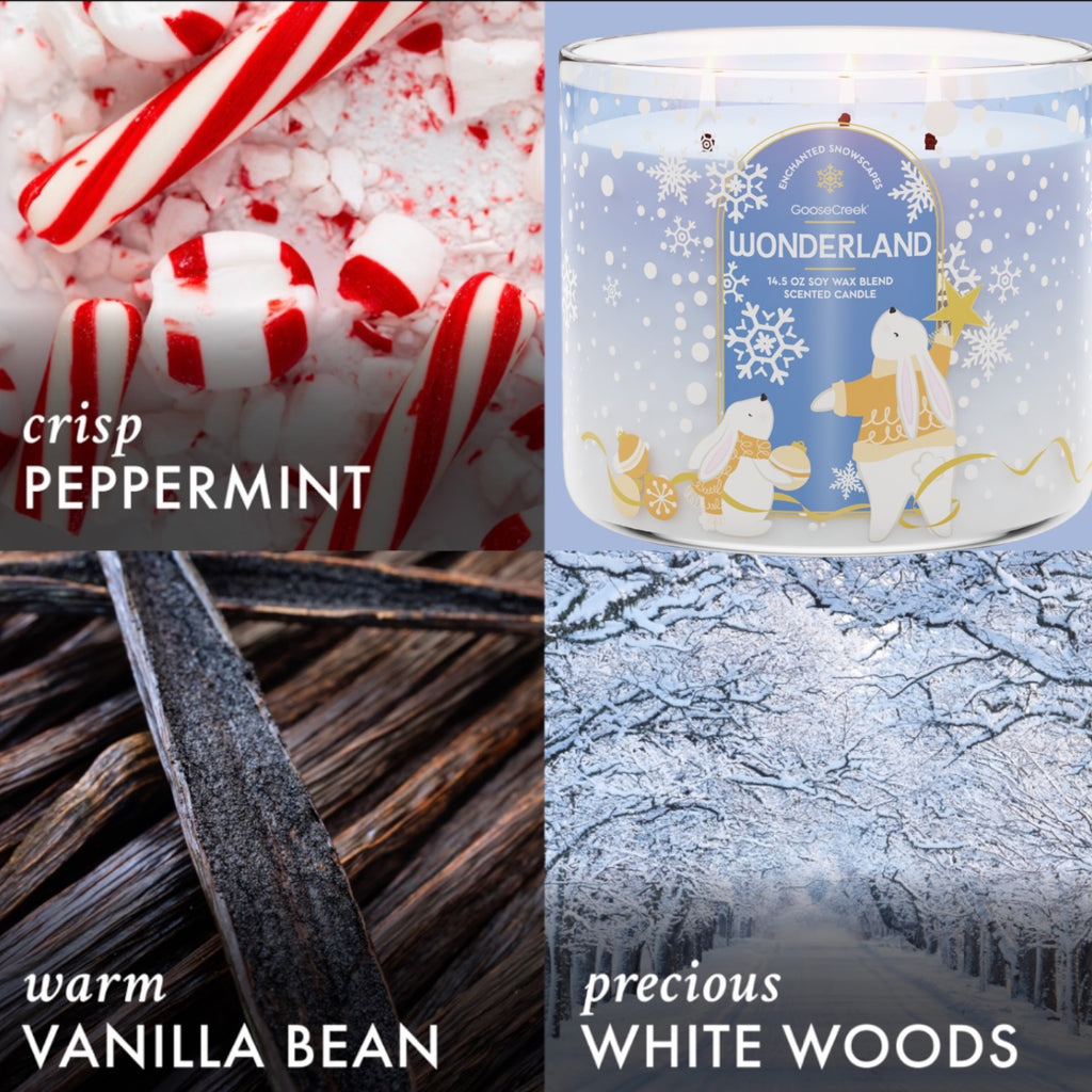 Wonderland (Enchanted snowscapes) candle 14.5 oz + Artisanal shortcake soap ( love from the heart)