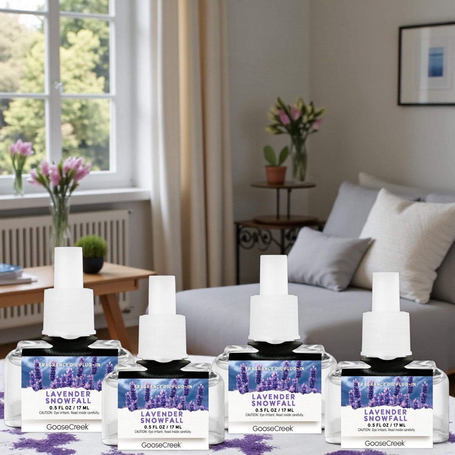 walflowers lavender snowfall 4pack 0.5 oz ea