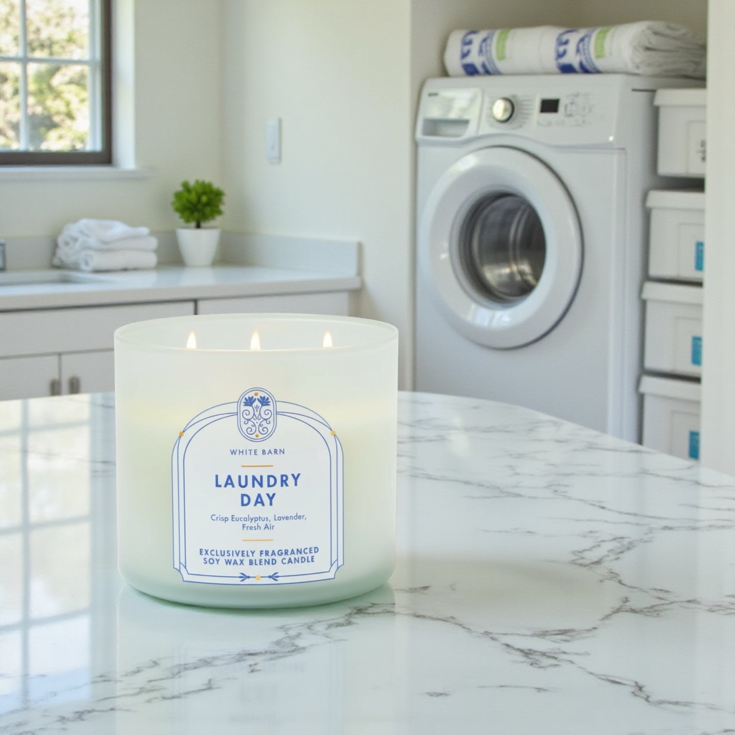 Laundry day Candle 14.5 oz + Artisanal shortcake soap (love from the heart)