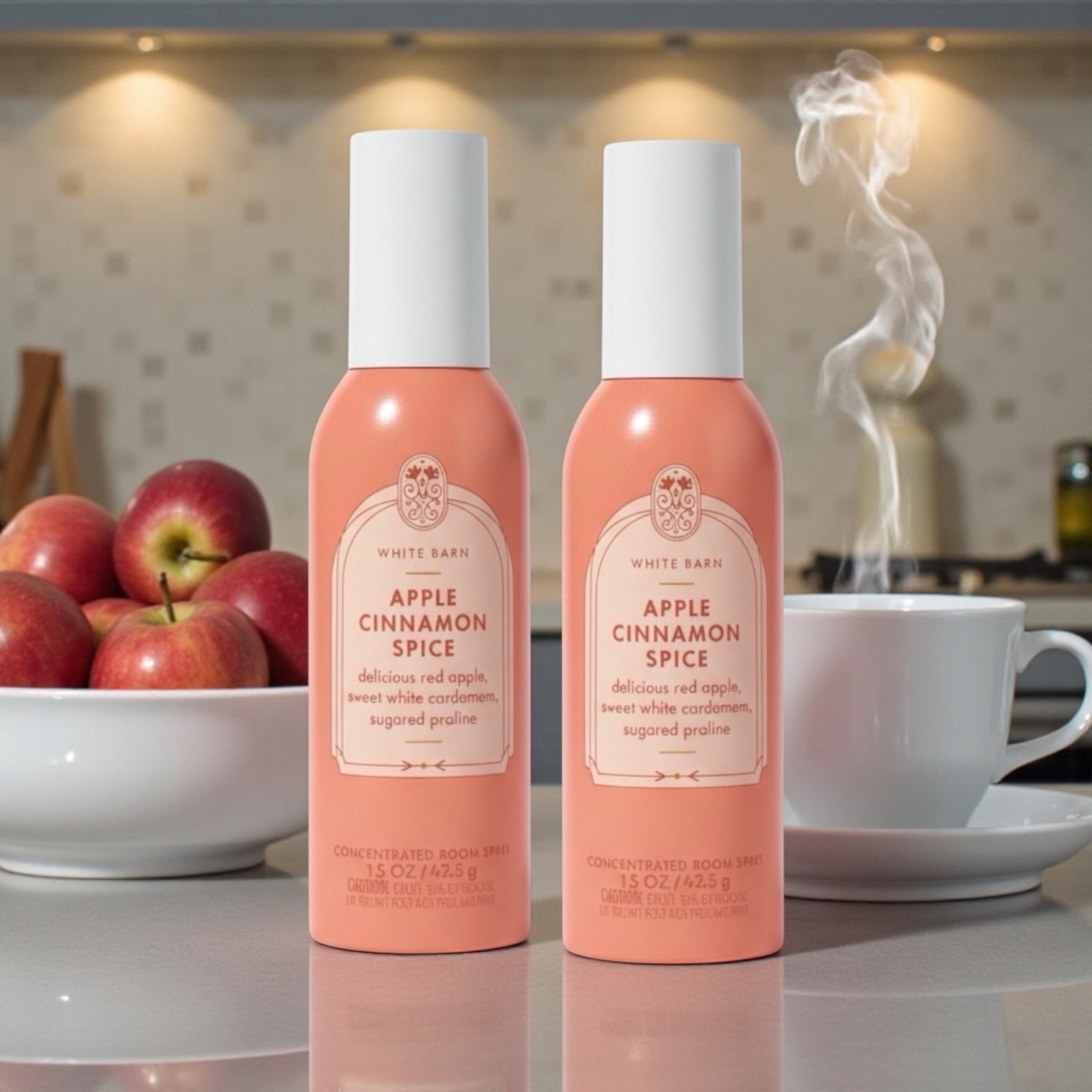Apple Cinnamon Spice Room Spray set of 2 (1.5 oz ea)