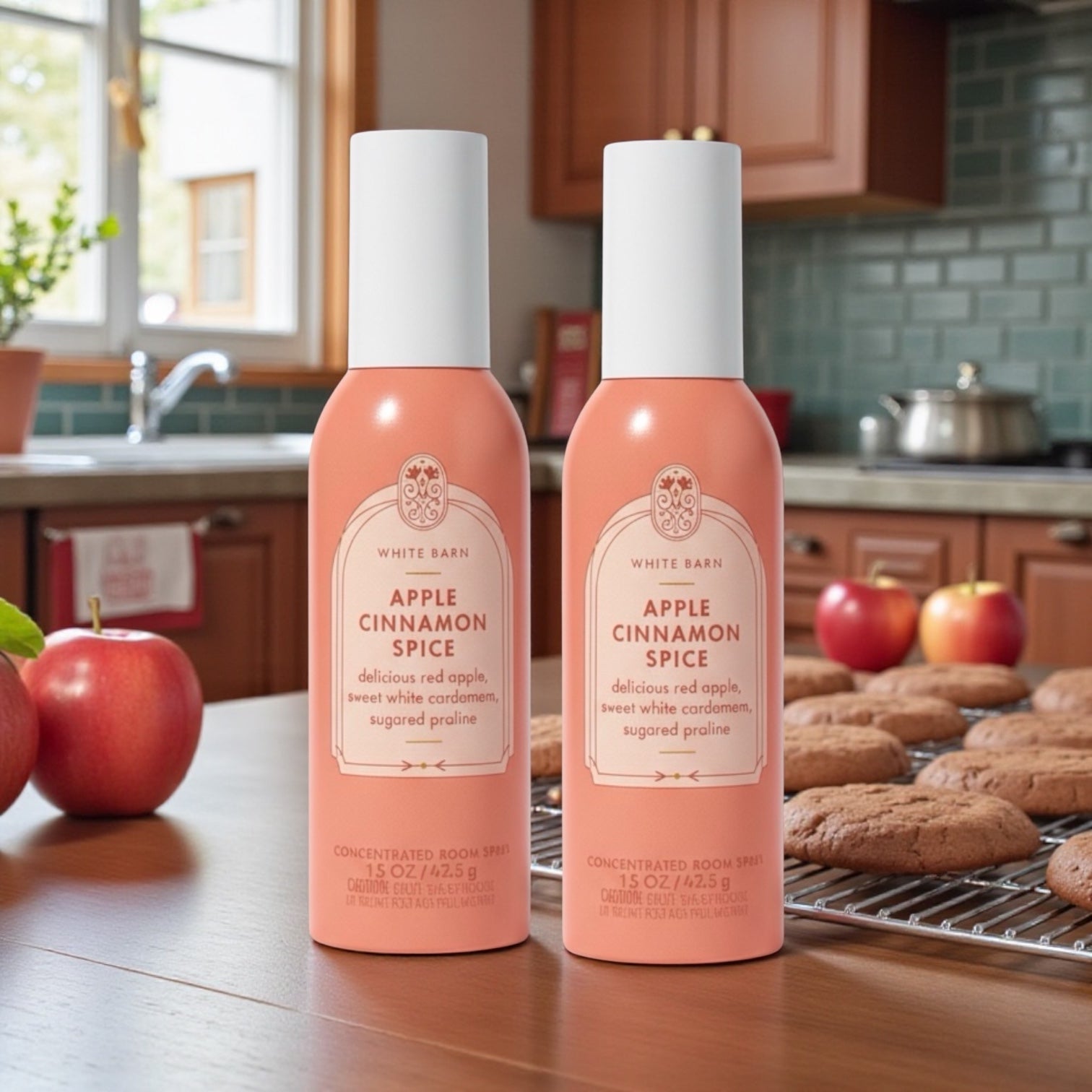 Apple Cinnamon Spice Room Spray set of 2 (1.5 oz ea)