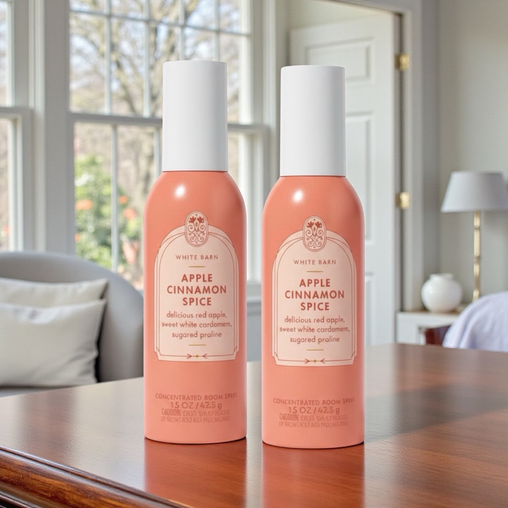 Apple Cinnamon Spice Room Spray set of 2 (1.5 oz ea)