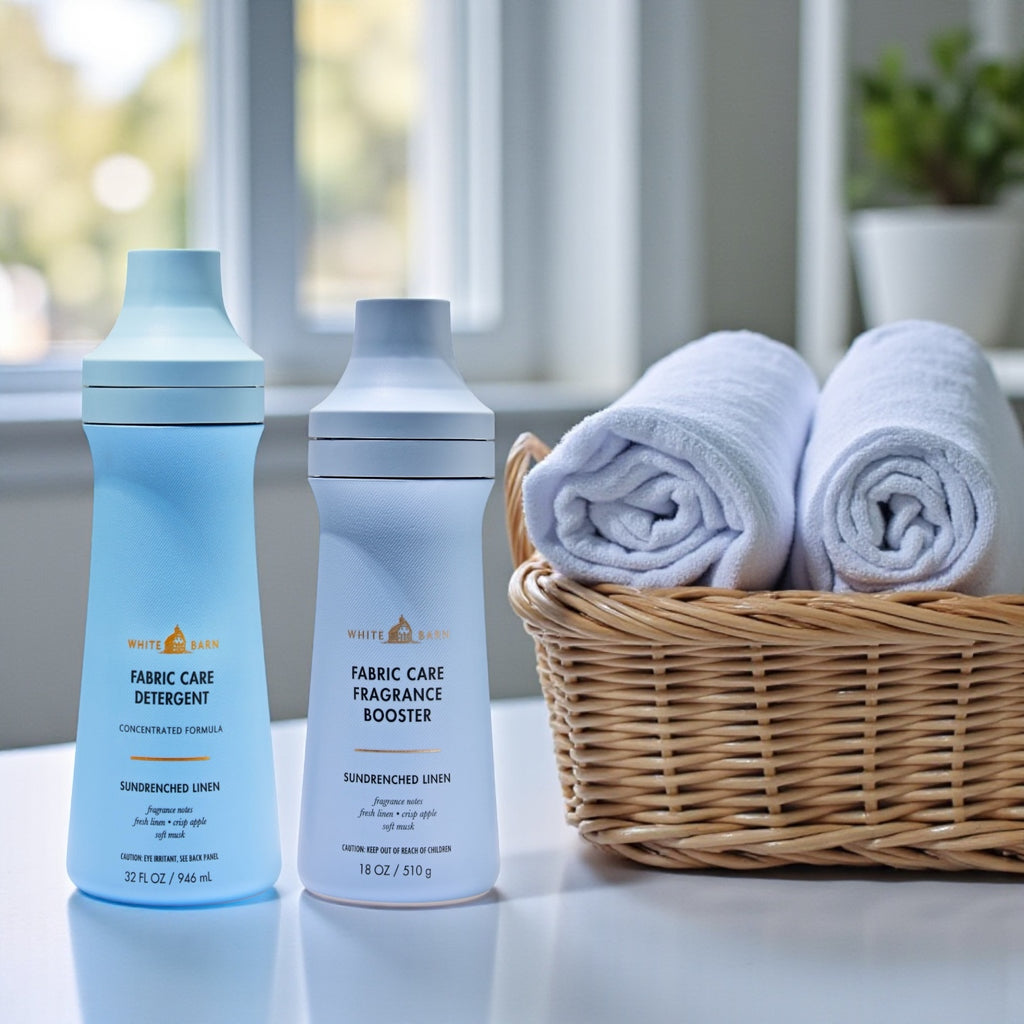 Sundrenched Linen Fabric Care Detergent 32oz Fragance Booster 18.oz