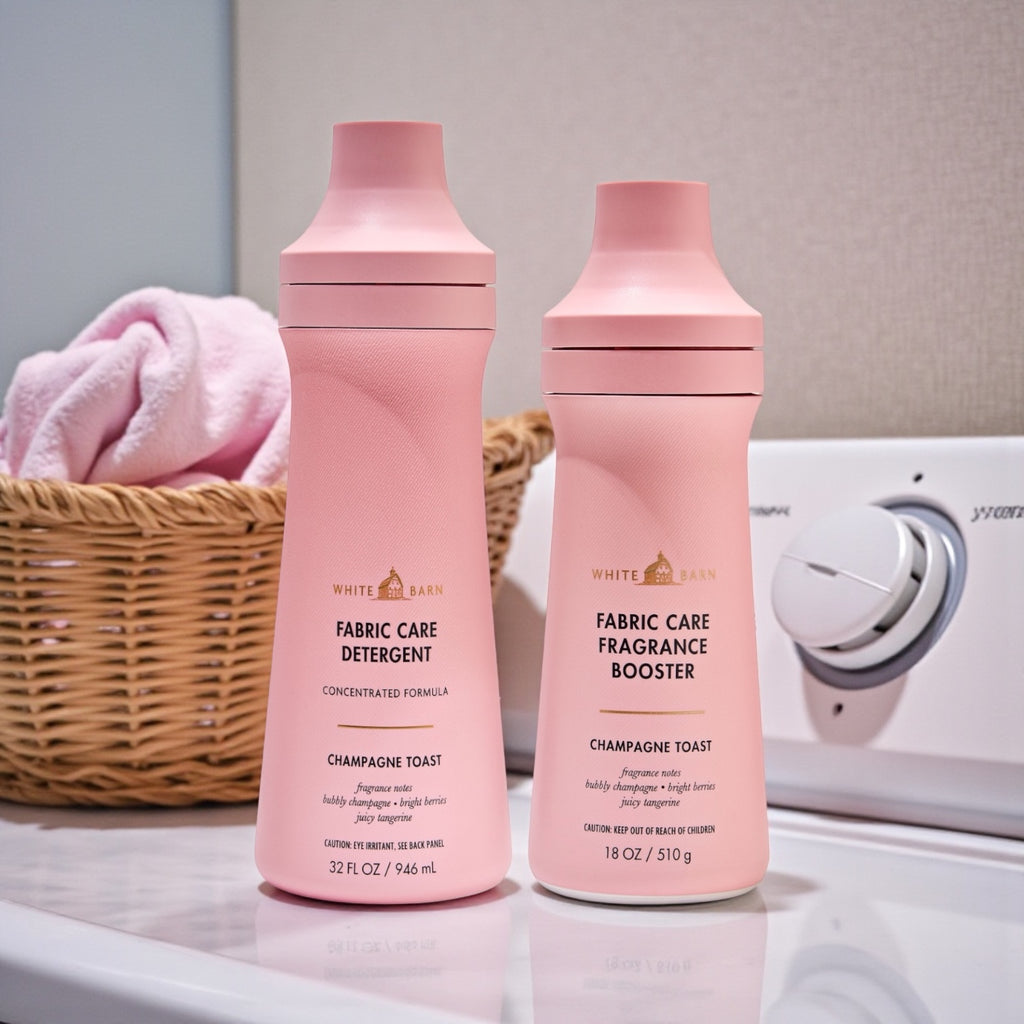 Champagne Toast Fabric Care Detergent 32oz & Fragrance Booster 18oz