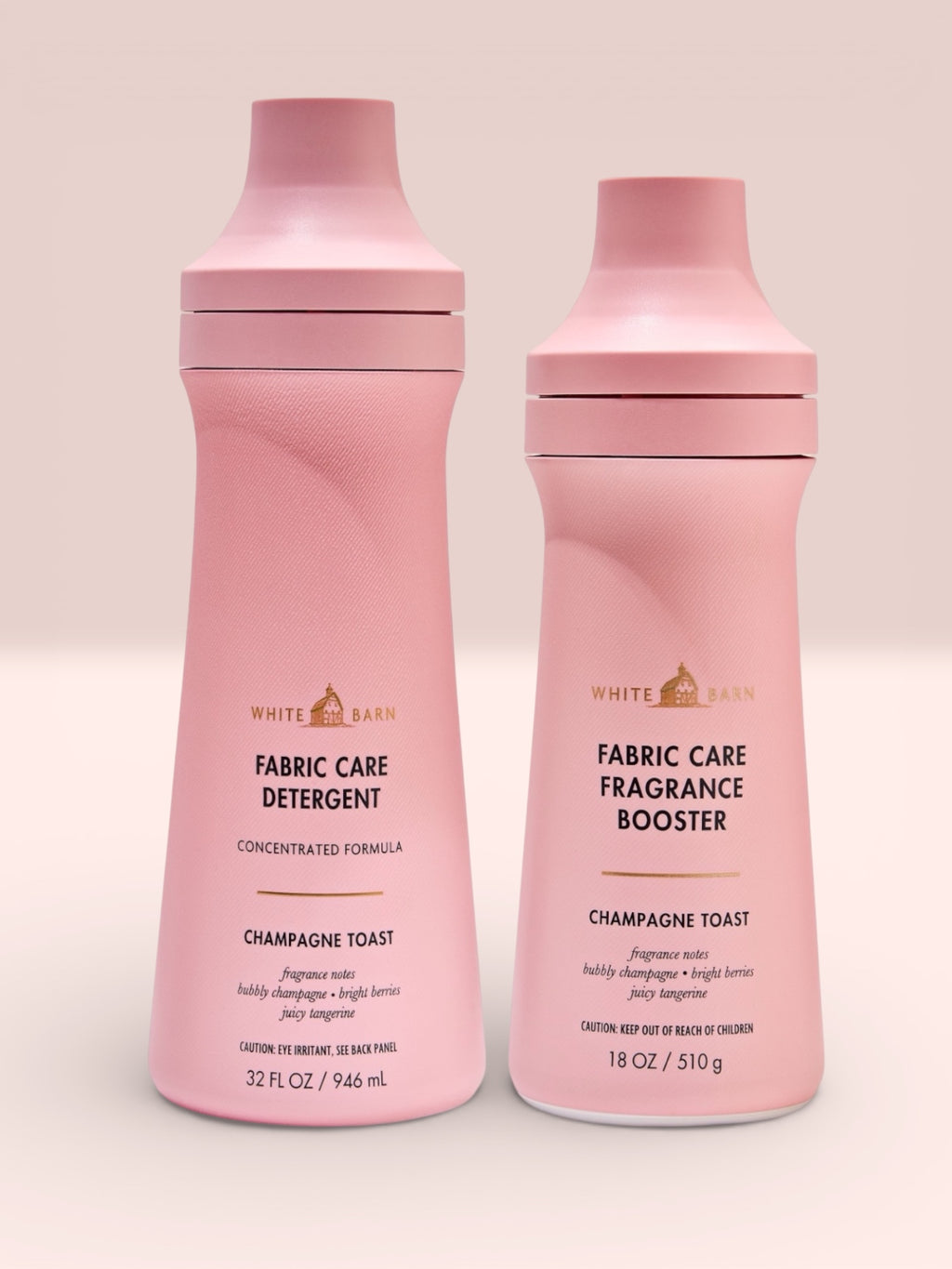 Champagne Toast Fabric Care Detergent 32oz & Fragrance Booster 18oz