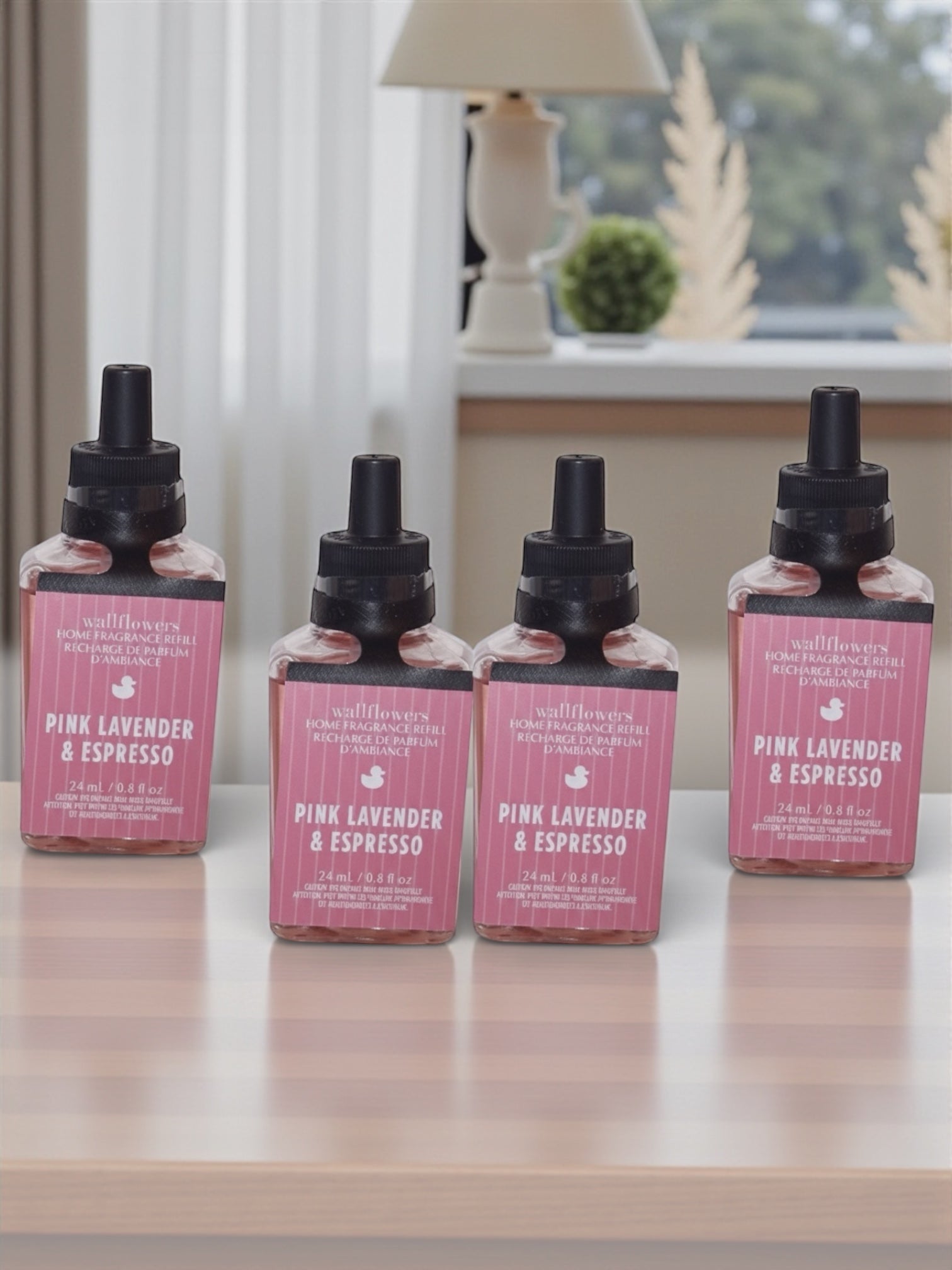 Pink Lavender & Espresso 4pack wallflowers fragances 0.8 fl oz (ea)