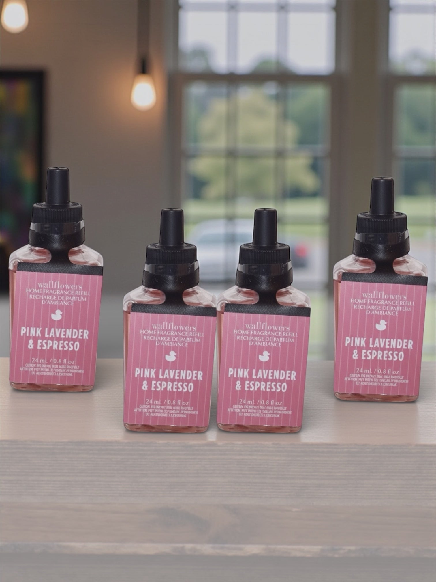 Pink Lavender & Espresso 4pack wallflowers fragances 0.8 fl oz (ea)