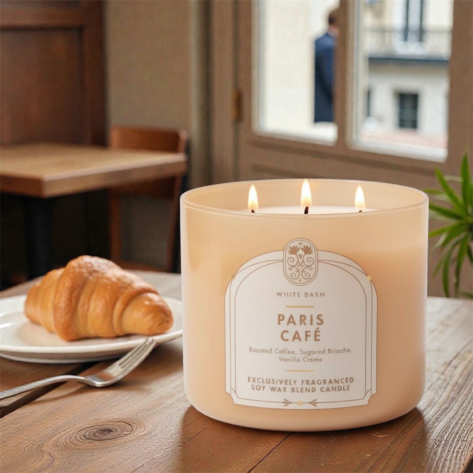 Candle 14.5 Paris Cafe & Love from the Heart Artisanal Goat Milk Soap as a gift