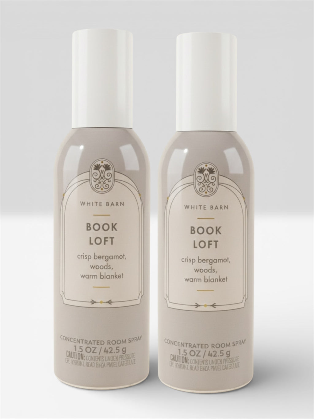 Book Loft Room spray set of two 1.5oz each