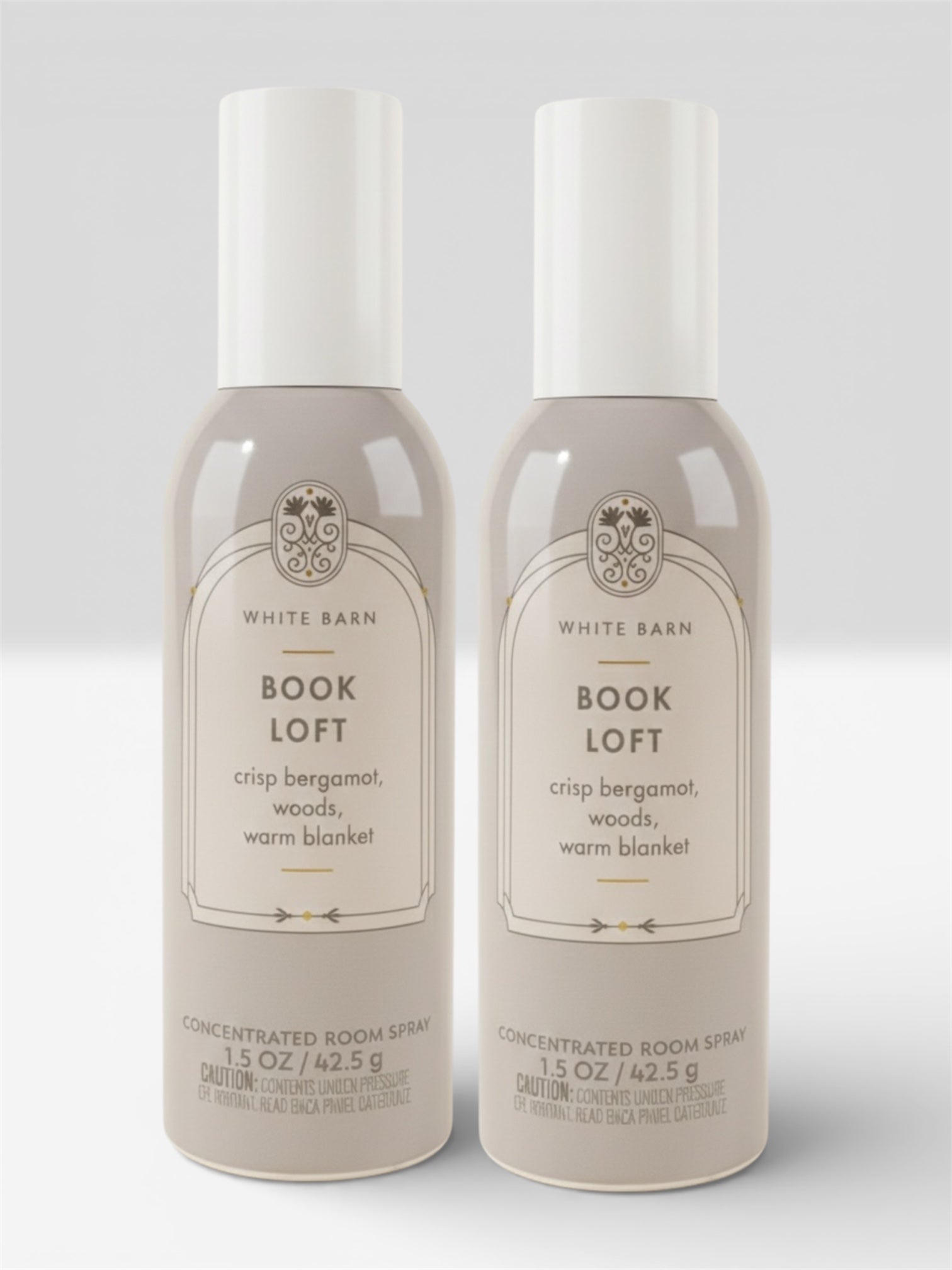 Book Loft Room spray set of two 1.5oz each