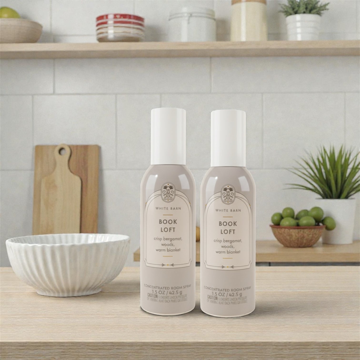 Book Loft Room spray set of two 1.5oz each