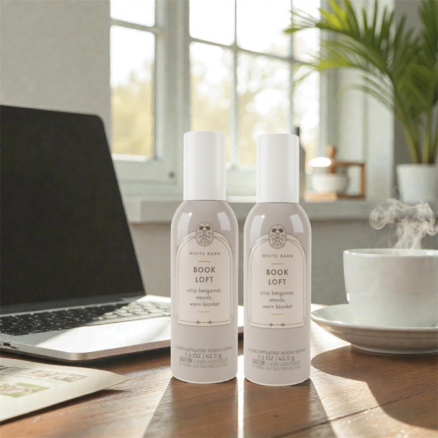 Book Loft Room spray set of two 1.5oz each