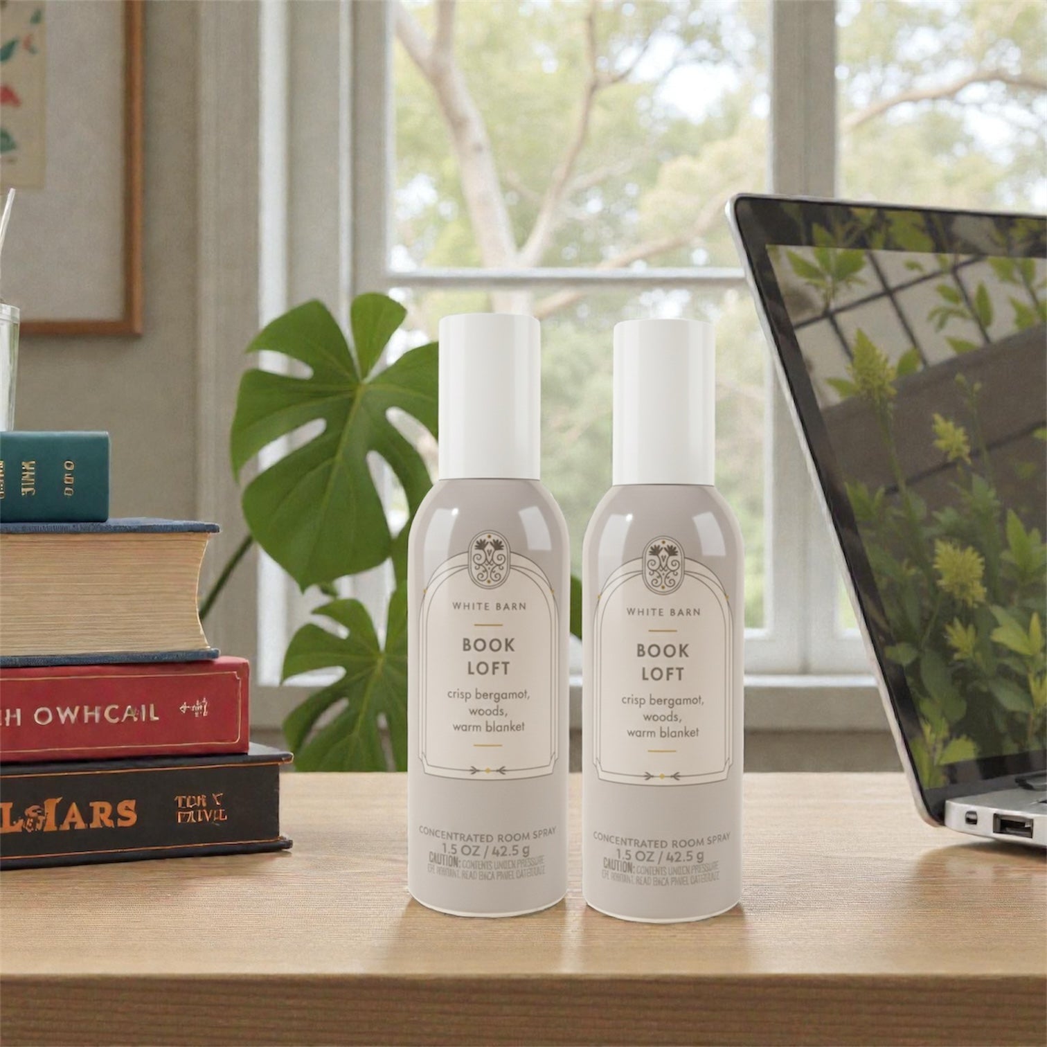 Book Loft Room spray set of two 1.5oz each