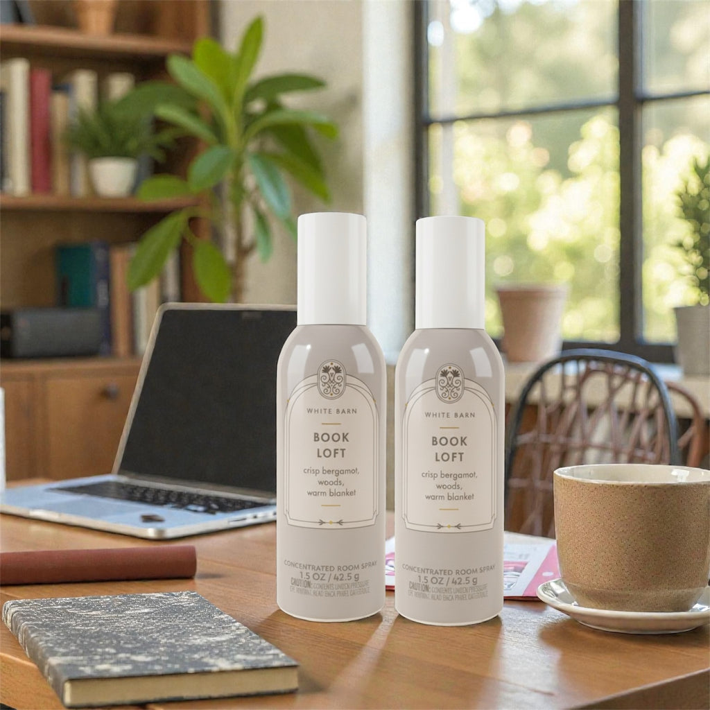 Book Loft Room spray set of two 1.5oz each