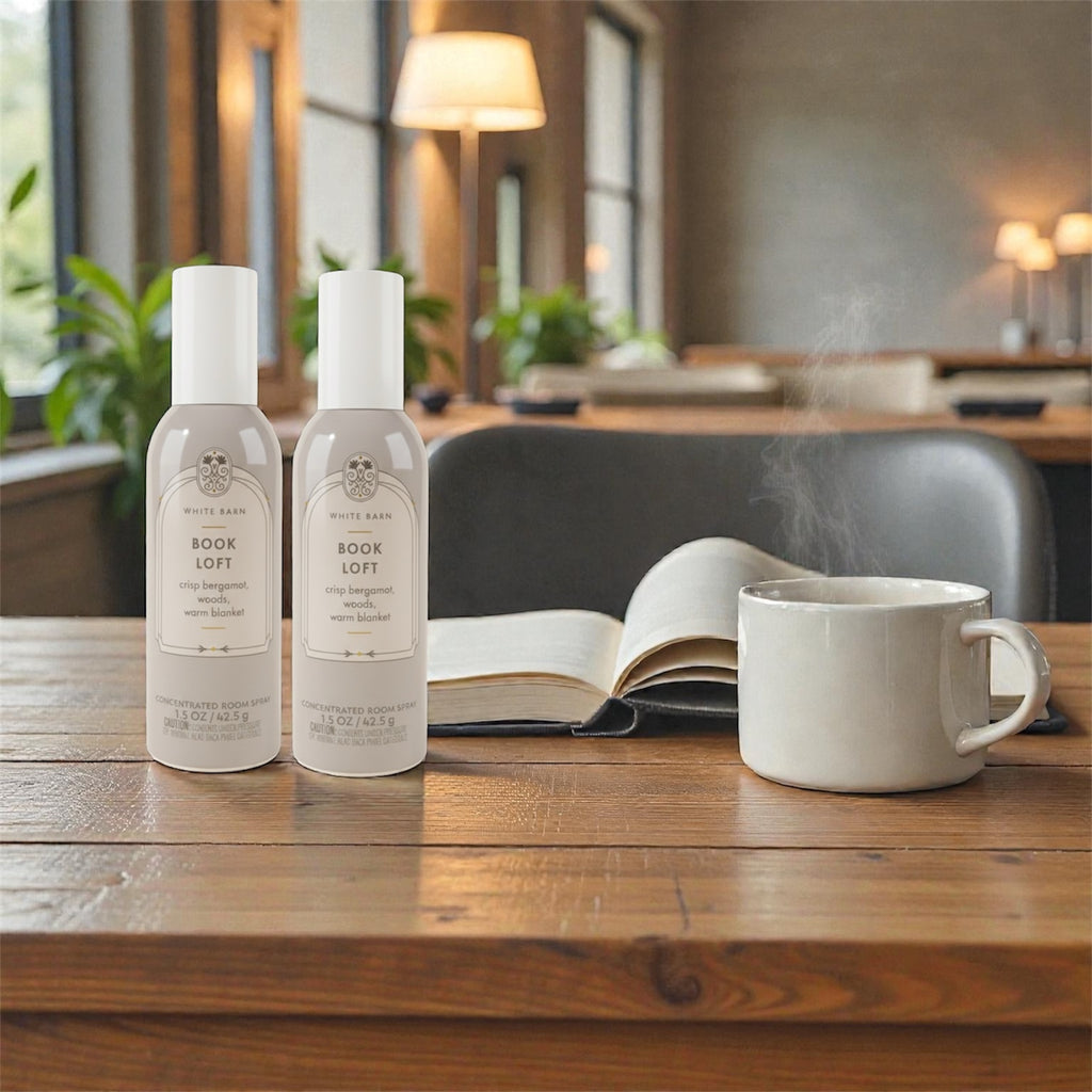 Book Loft Room spray set of two 1.5oz each