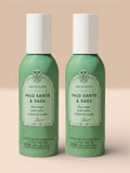 White &Barn Palo Santo & Sage Concentrated Room Spray, Clary Sage, Ambered Woods, 1.5 oz, 2-Pack