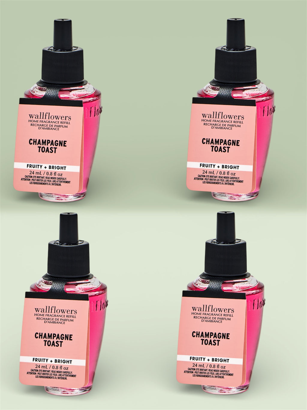 Wallflowers Champagne Toast Home Fragrance Refill, Fruity & Bright, 24 mL / 0.8 fl oz