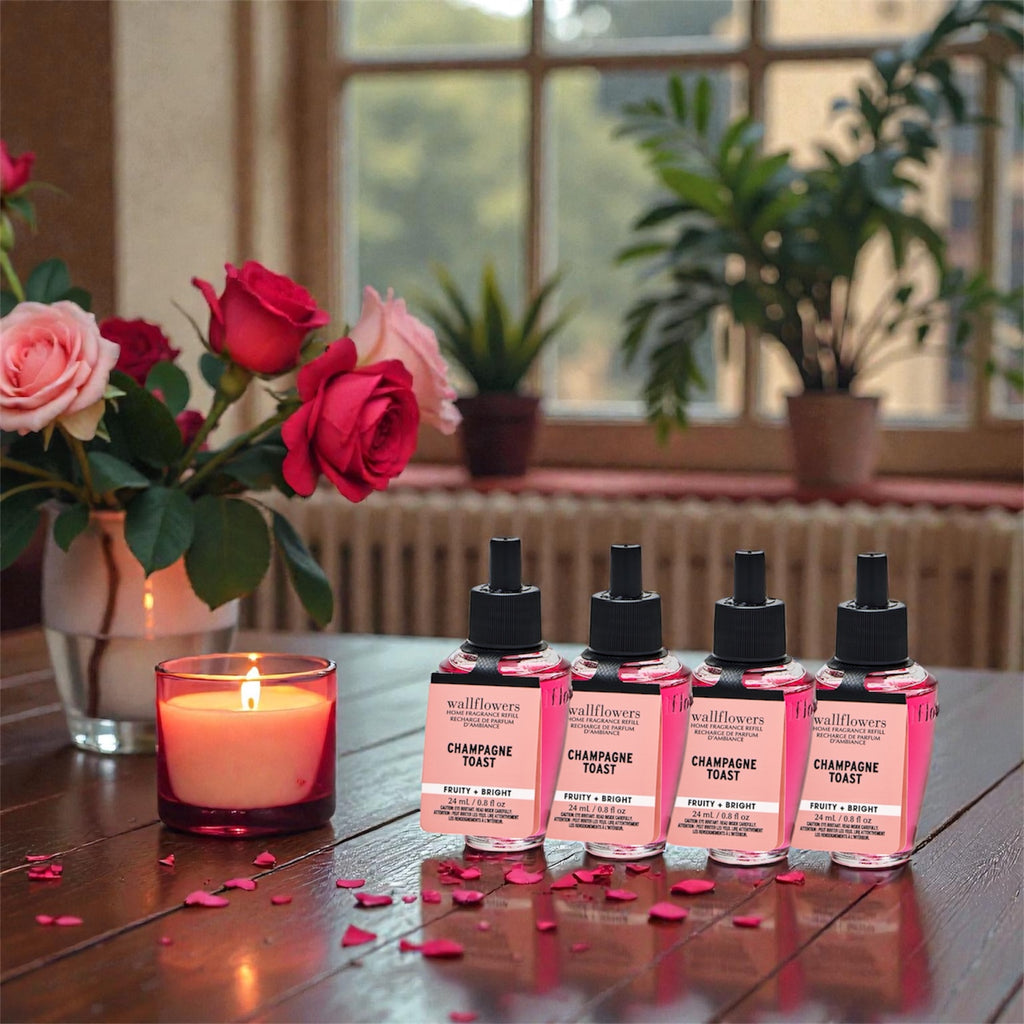 Wallflowers Champagne Toast Home Fragrance Refill, Fruity & Bright, 24 mL / 0.8 fl oz