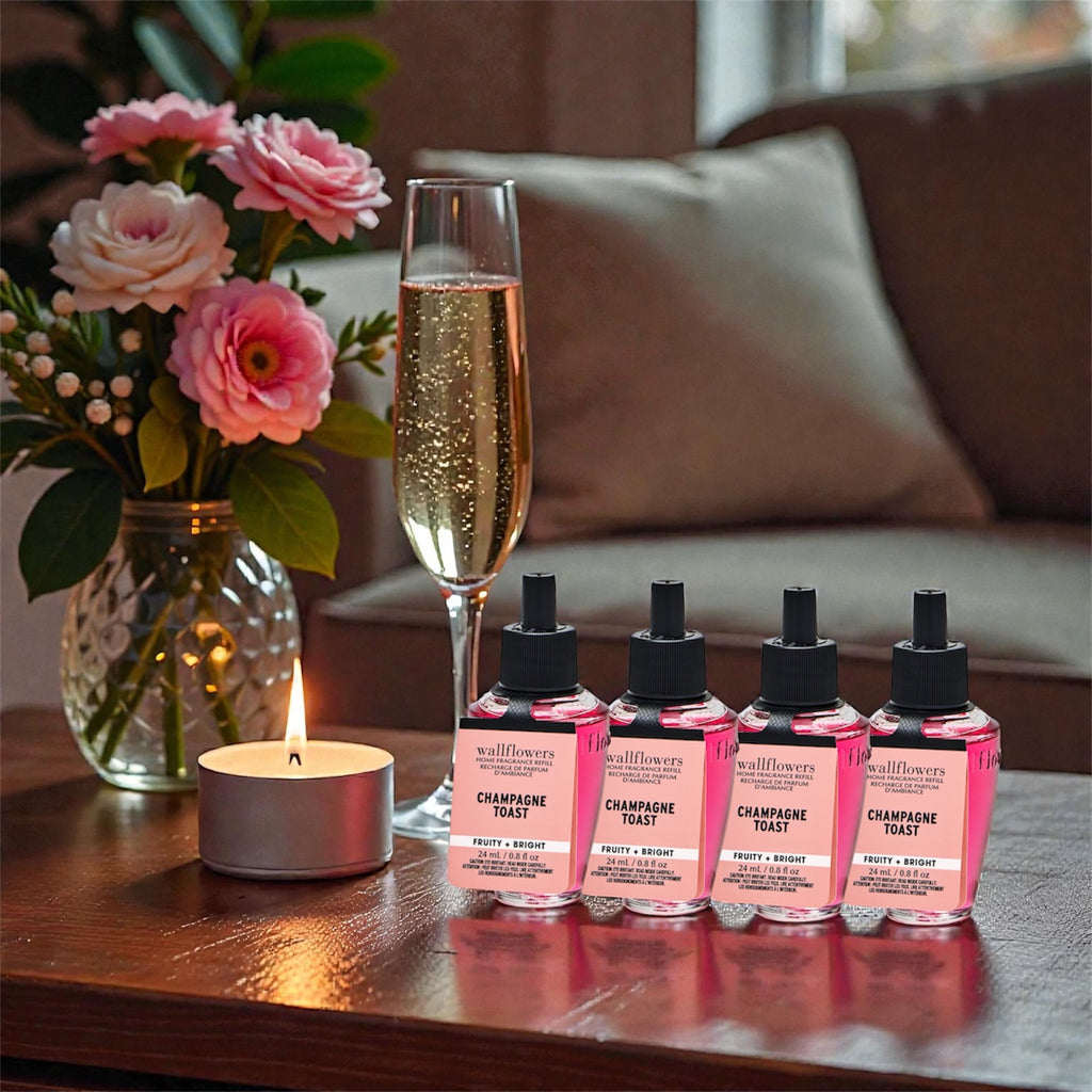 Wallflowers Champagne Toast Home Fragrance Refill, Fruity & Bright, 24 mL / 0.8 fl oz
