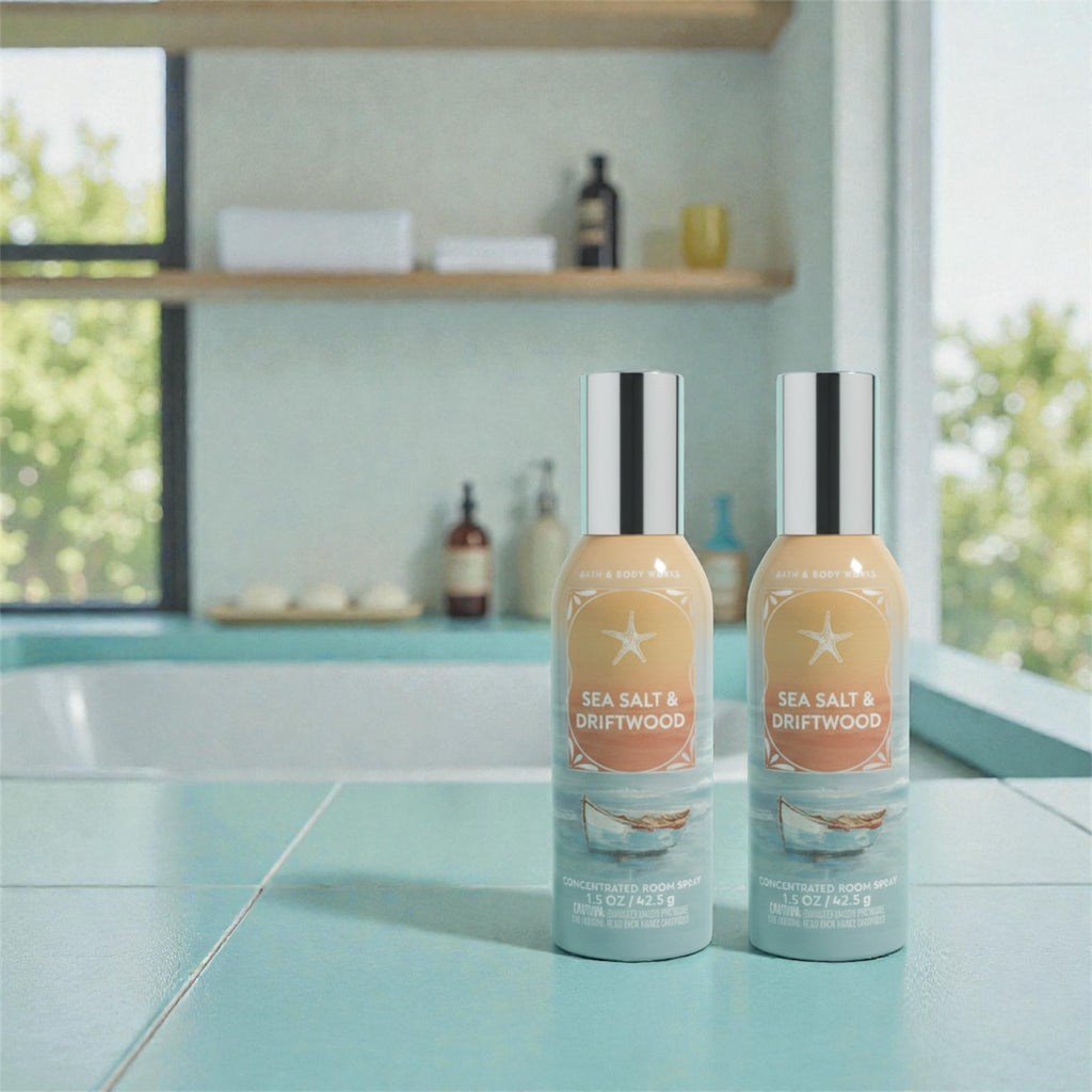 sea salt room spray fragance set of two