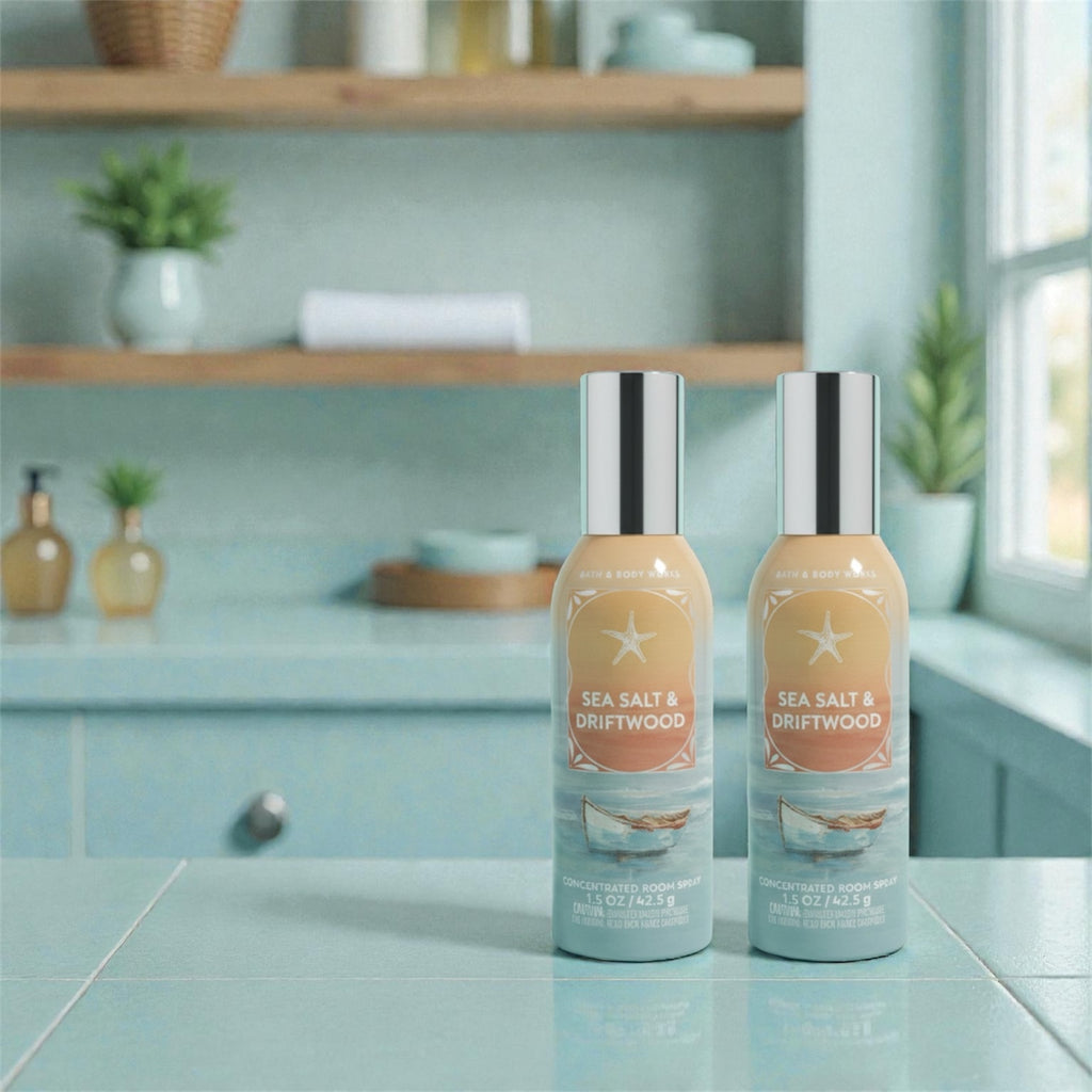 sea salt room spray fragance set of two