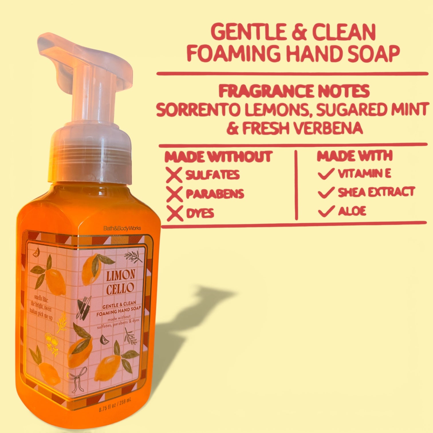 Hand Soap Limoncello Set of 3 (8.75 fl oz ea)