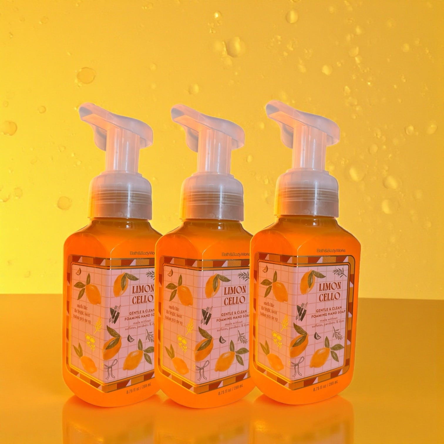 Hand Soap Limoncello Set of 3 (8.75 fl oz ea)