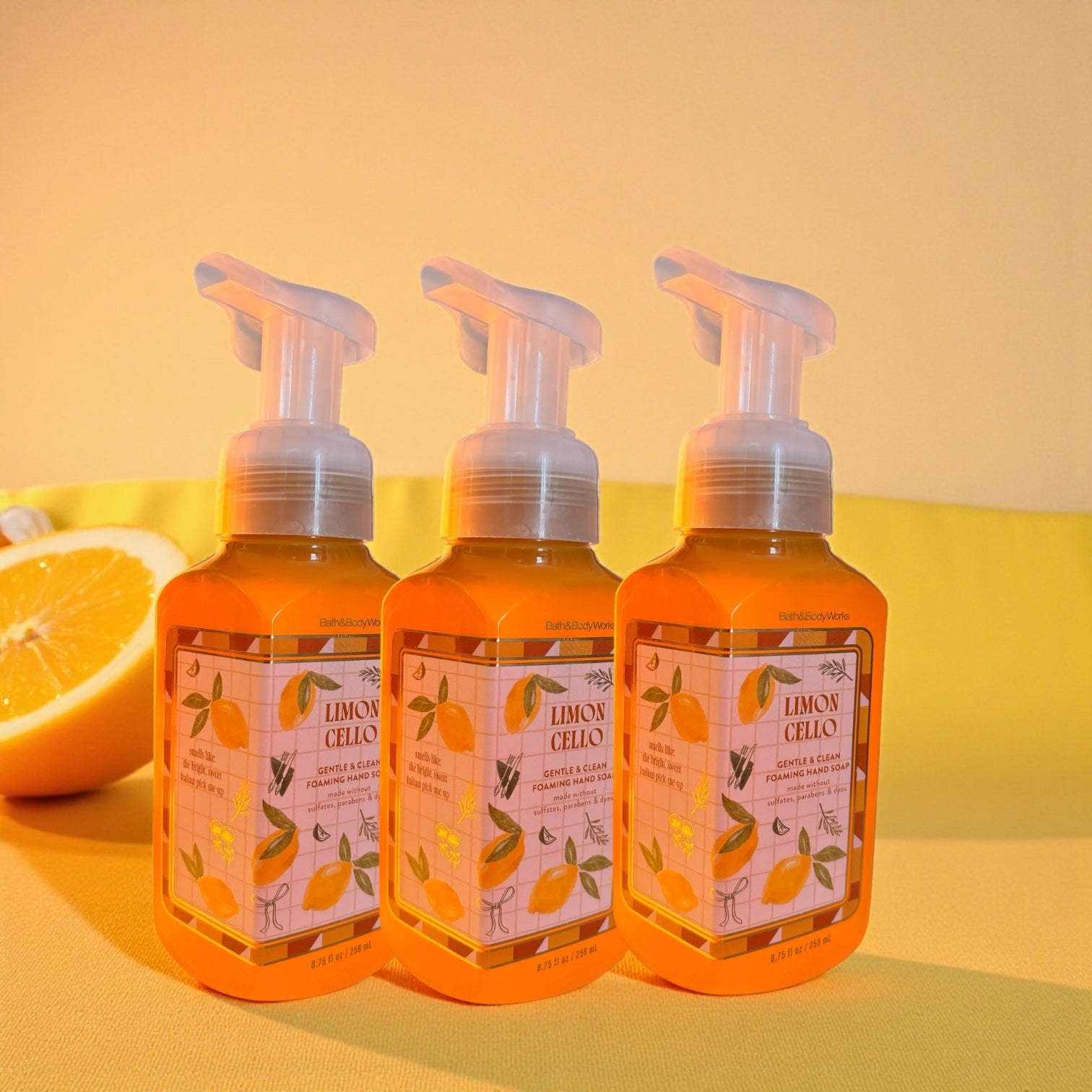 Hand Soap Limoncello Set of 3 (8.75 fl oz ea)