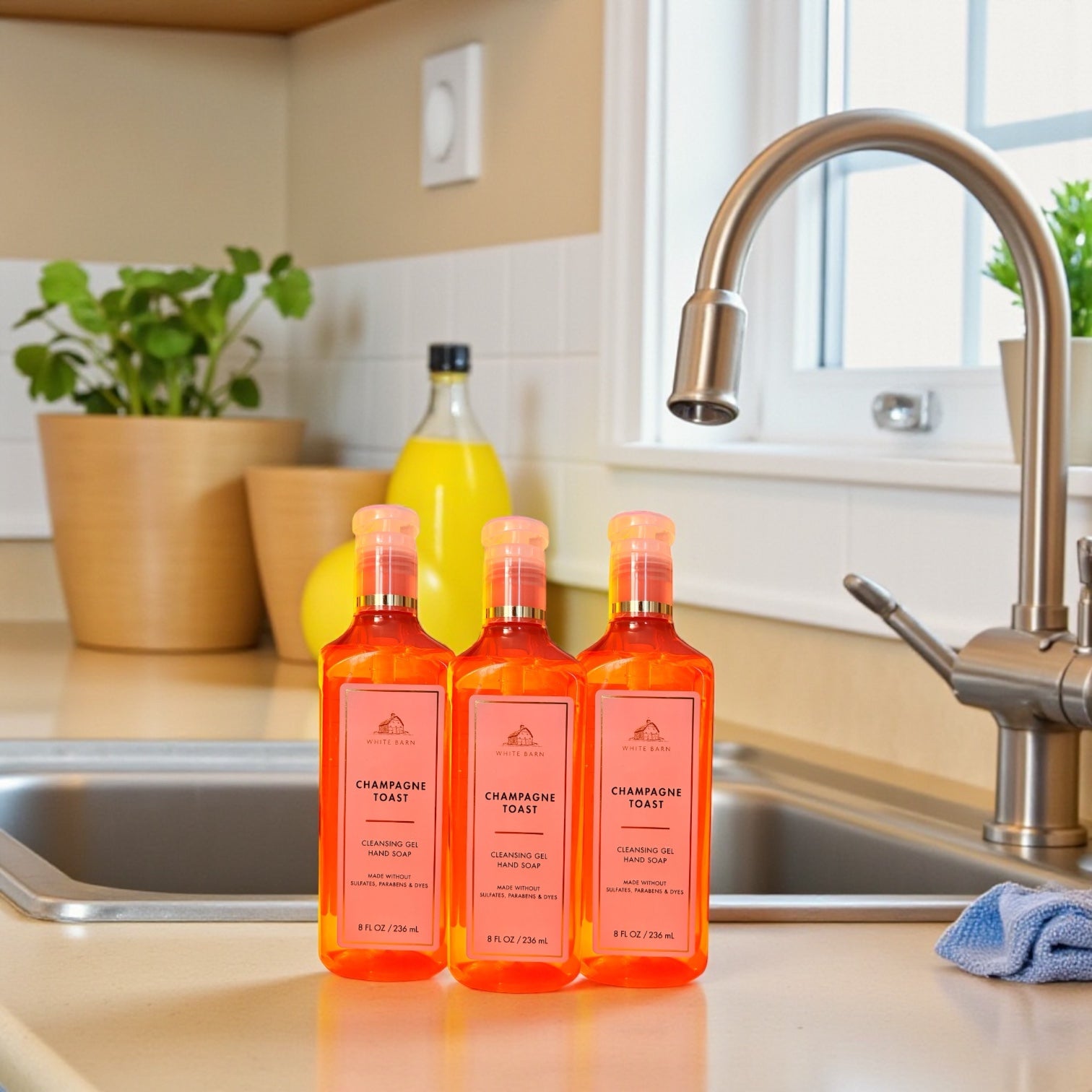 Hand Soap Champagne toast set of 3 (8fl oz ea)