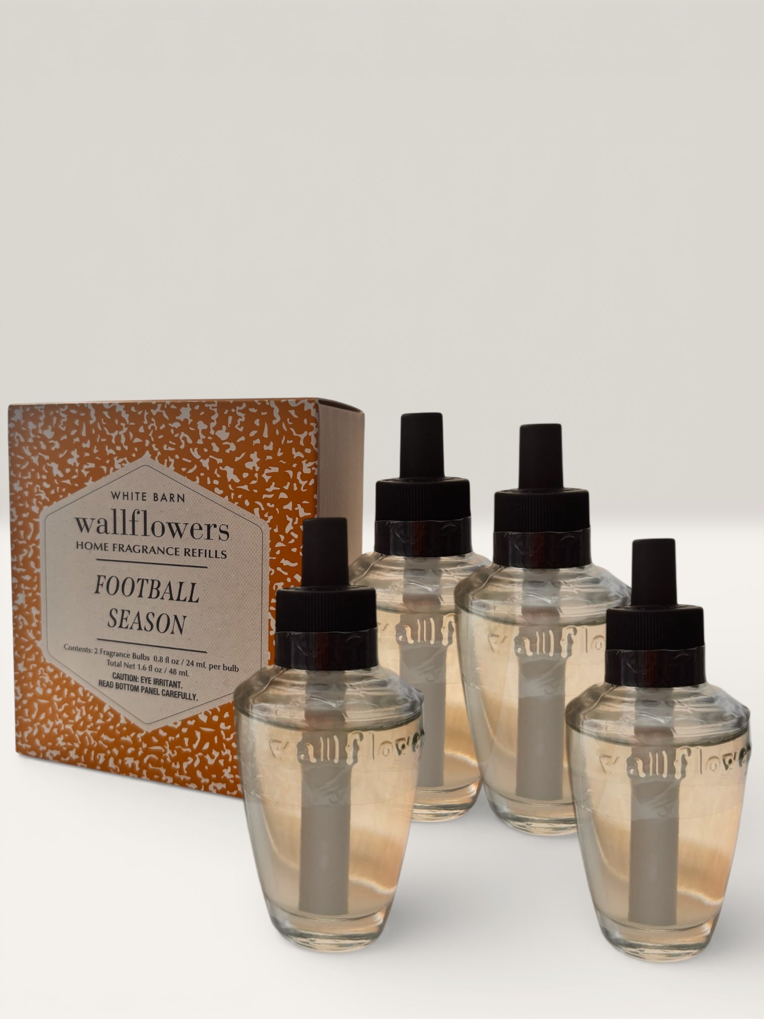 Football season wallflowers 4pack 0.8fl oz ea
