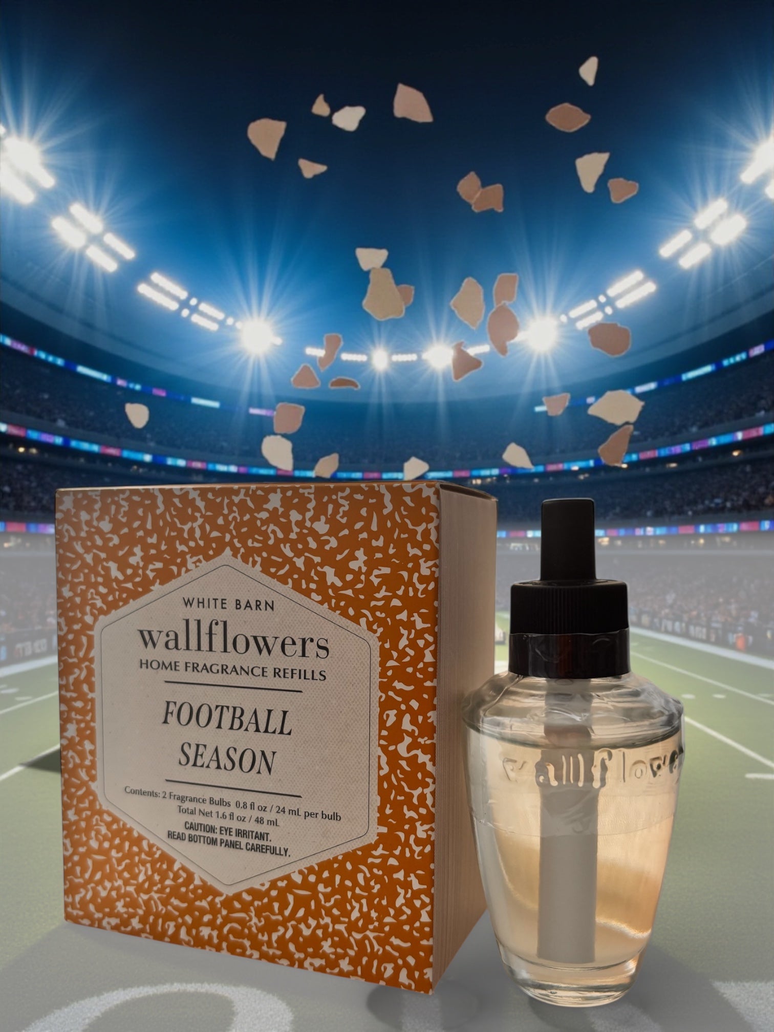 Football season wallflowers 4pack 0.8fl oz ea