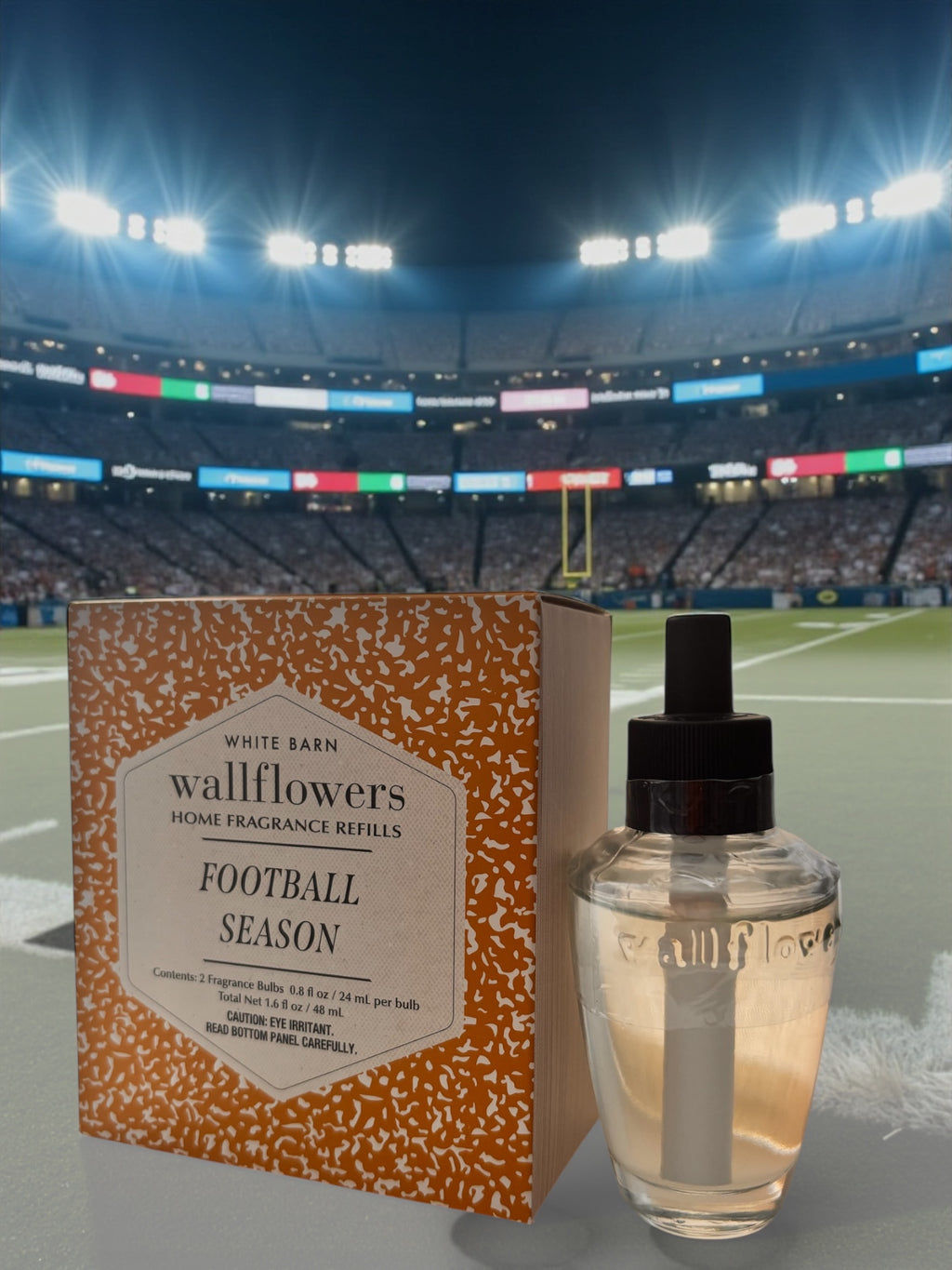 Football season wallflowers 4pack 0.8fl oz ea