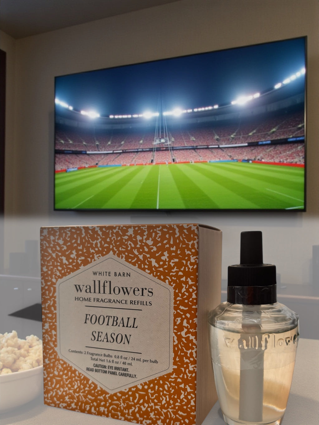 Football season wallflowers 4pack 0.8fl oz ea
