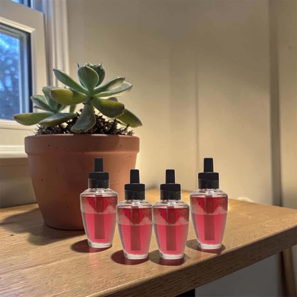 Home Fragances refill wallflowers Bourbon 4pack 0.8oz (ea) the men shop fragances