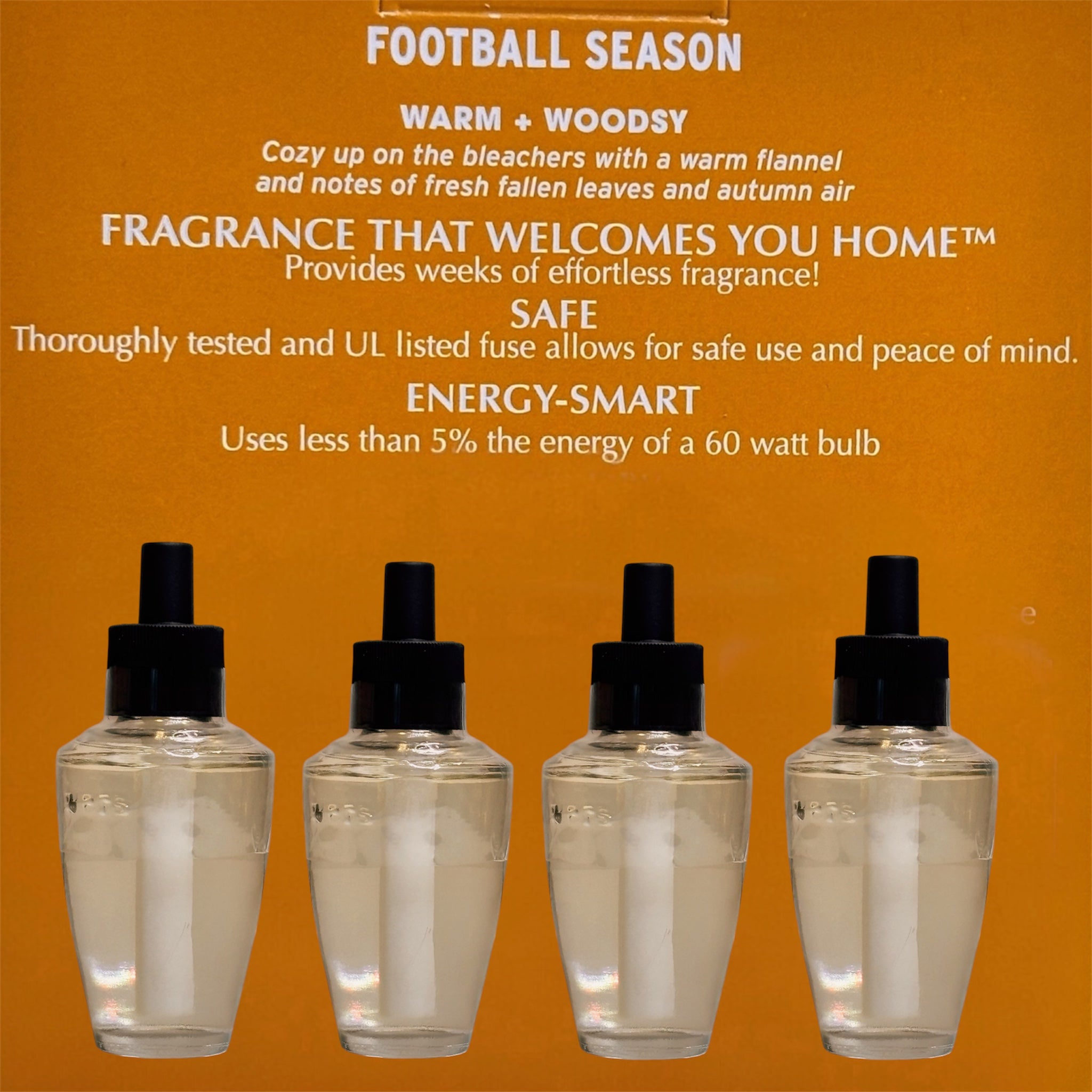 Football season wallflowers 4pack 0.8fl oz ea
