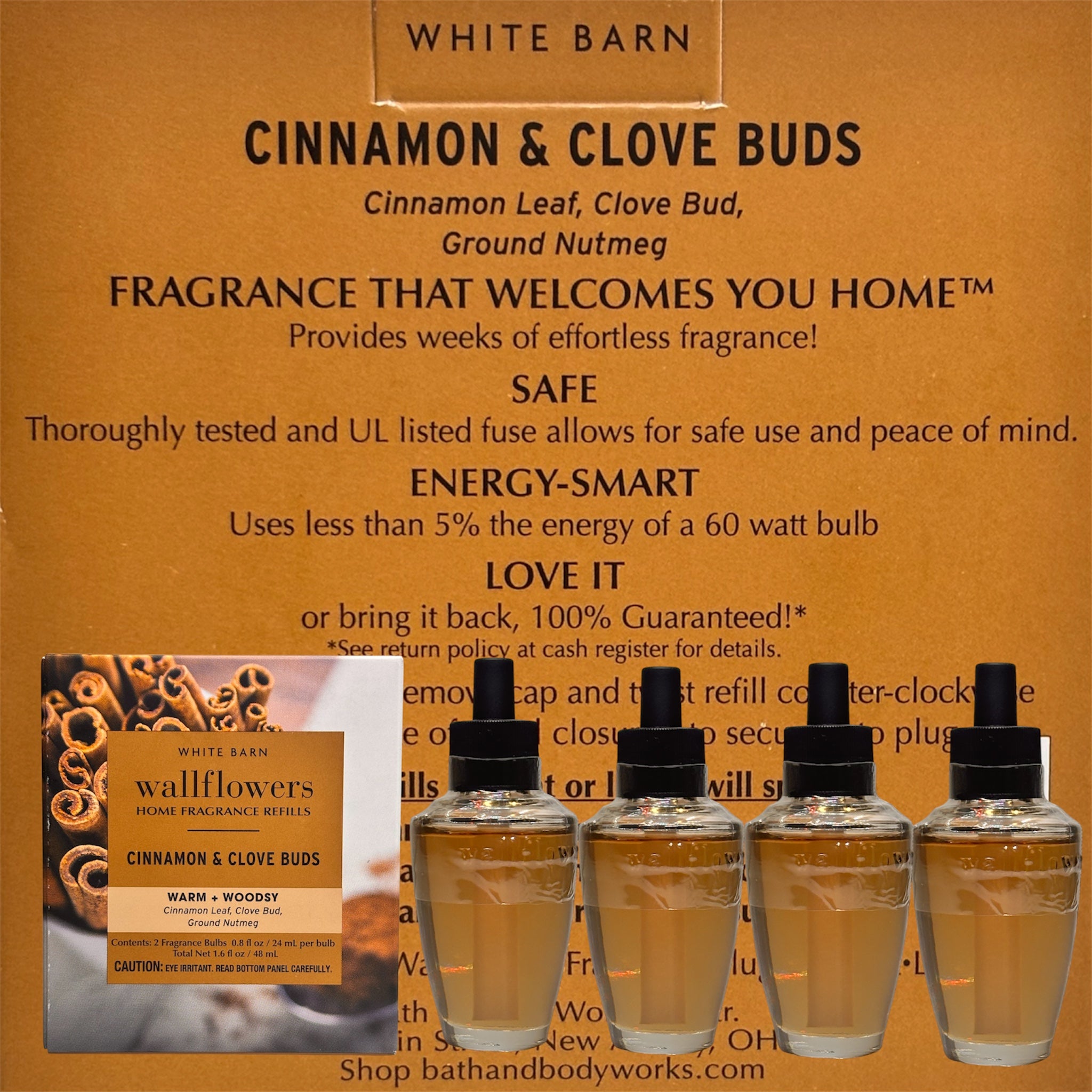 Cinnamon & Clove Buds Wallflowers