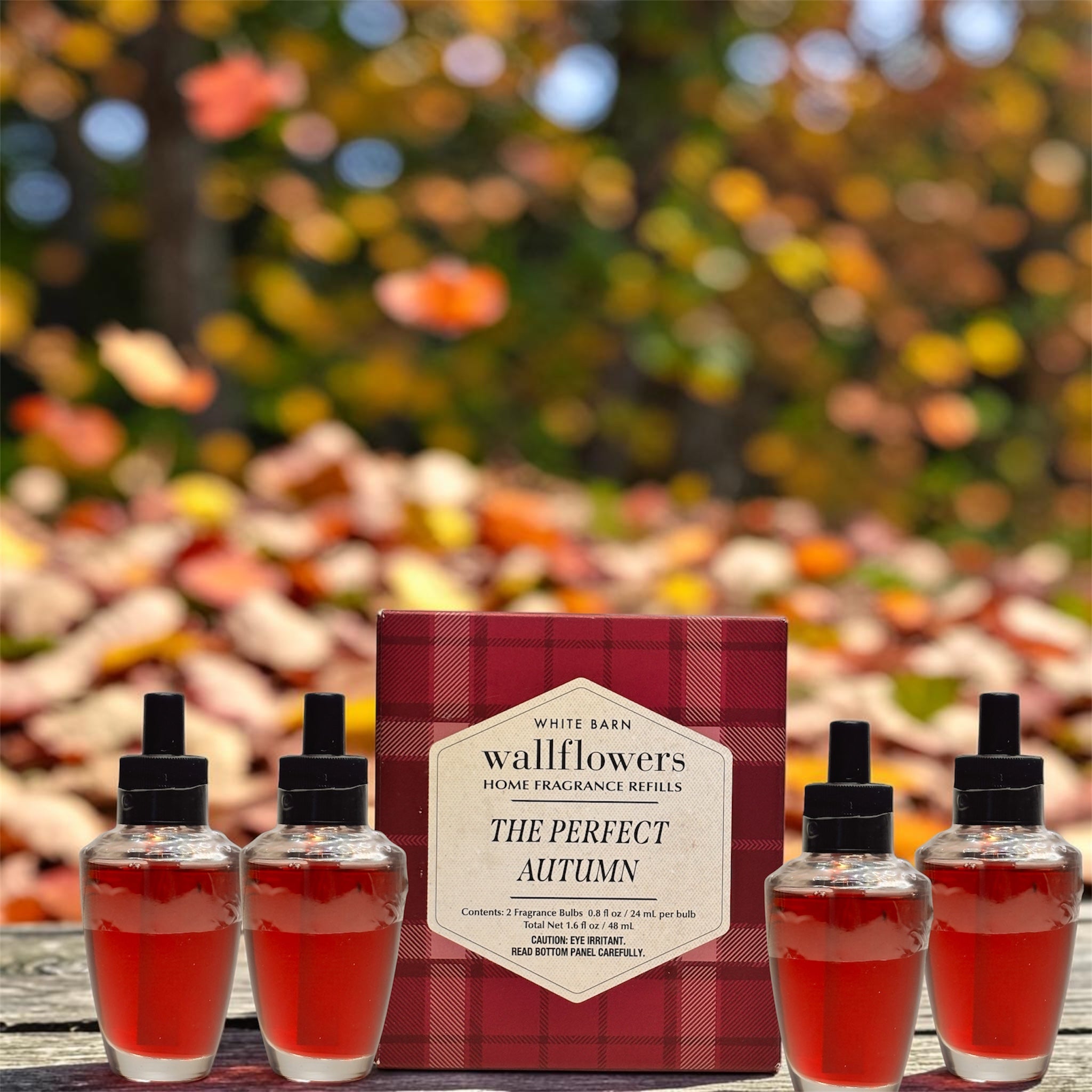 White Barn The Perfect Autumn Wallflowers Refill 4pack /Home fragrances Plugs